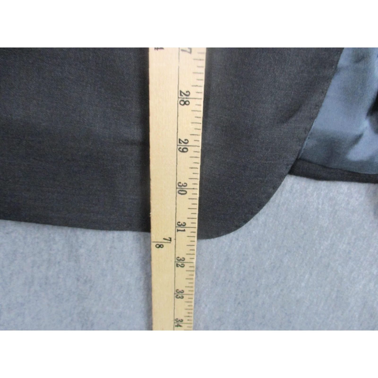 Peter Millar Peter Millar Sport Coat Mens 42R Gray 100% Wool Two-Button Notch Lapel Suit Jacket Romania Mens Size 42R - 3 Thumbnail