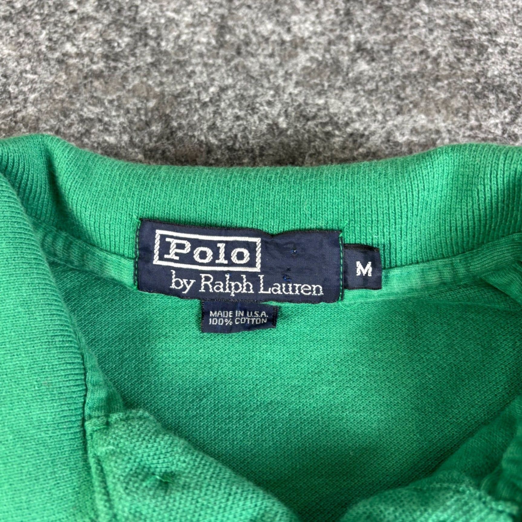 Polo Ralph Lauren Polo Ralph Lauren Polo Shirt Mens Short Sleeve Embroidered Pony Green Size M Size US M / EU 48-50 / 2 - 5 Thumbnail