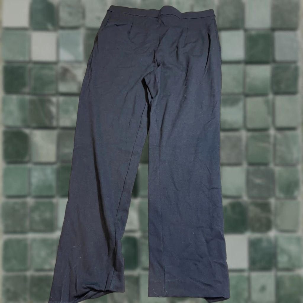 Ann Taylor Ann Taylor LOFT Pants Womens Large L Black Regular Flat Front Ankle Seasonal Black Size 36" / US 14 / IT 50 - 1 Thumbnail