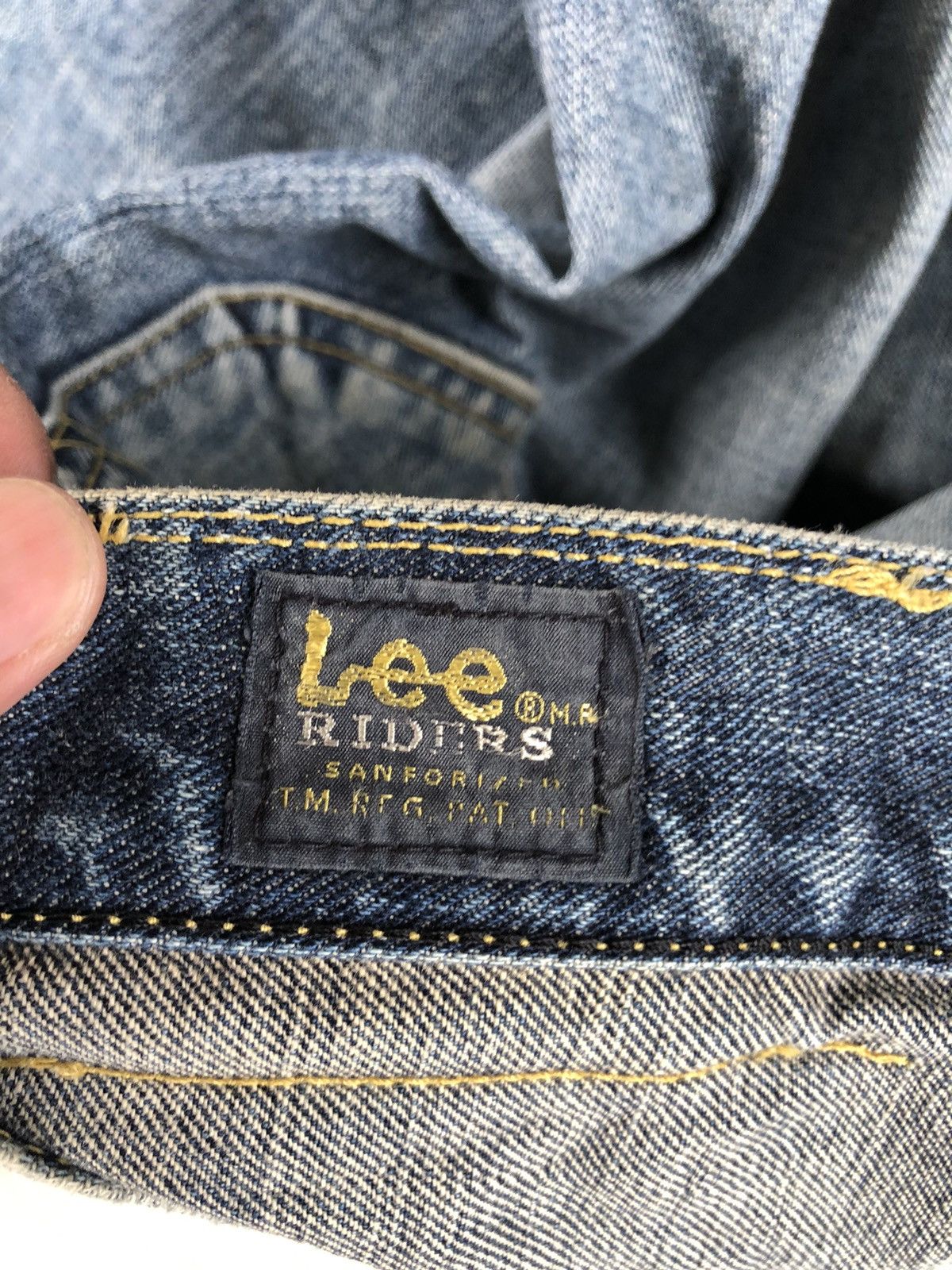 If Six Was Nine Japanese Lee Flared Jeans Distressed Jeans Size US 30 / EU 46 - 16 Thumbnail