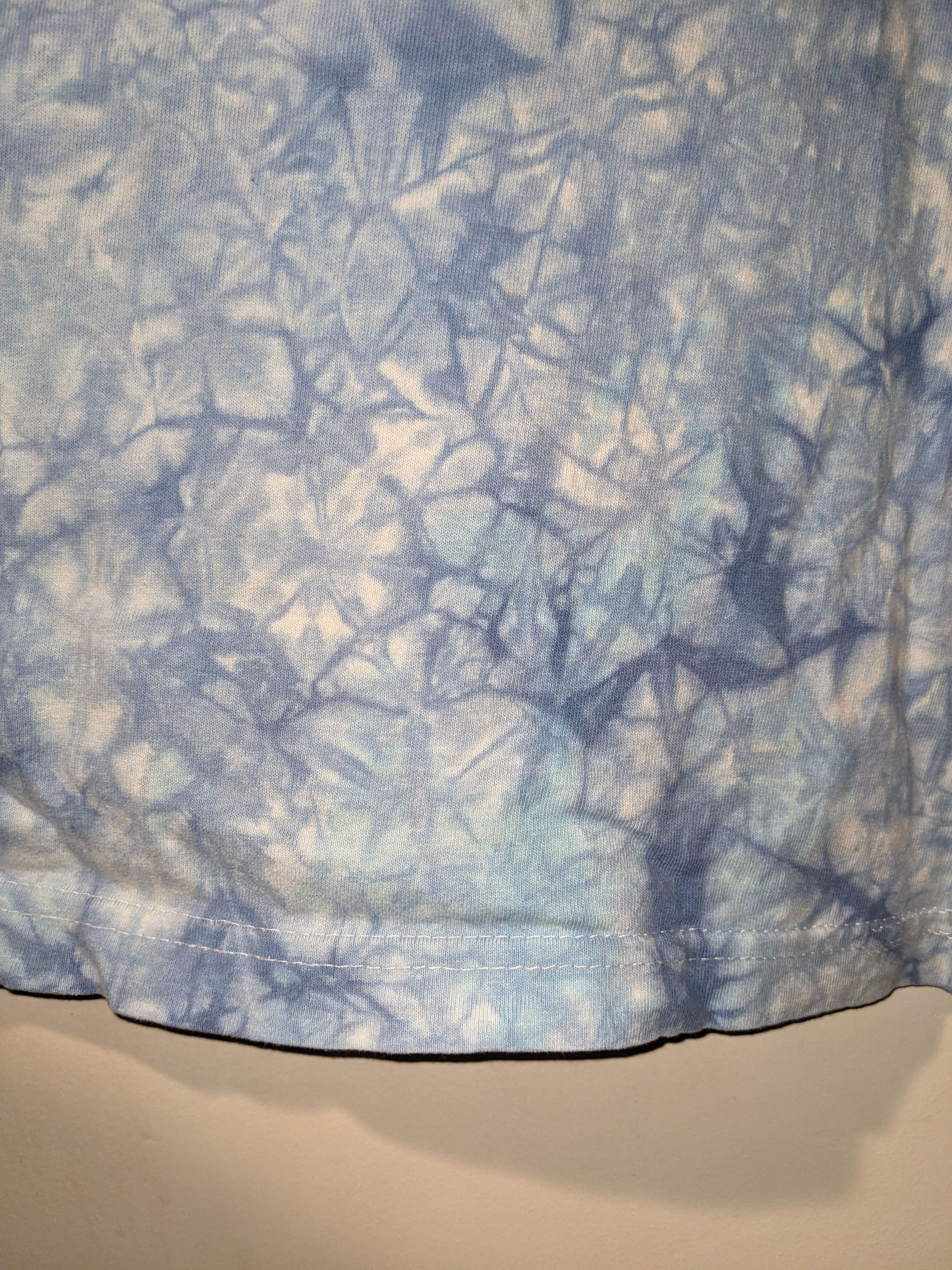 Fruit Of The Loom Vintage 90s Dolphins Animal Nature Blue Large T-Shirt Size US L / EU 52-54 / 3 - 16 Thumbnail