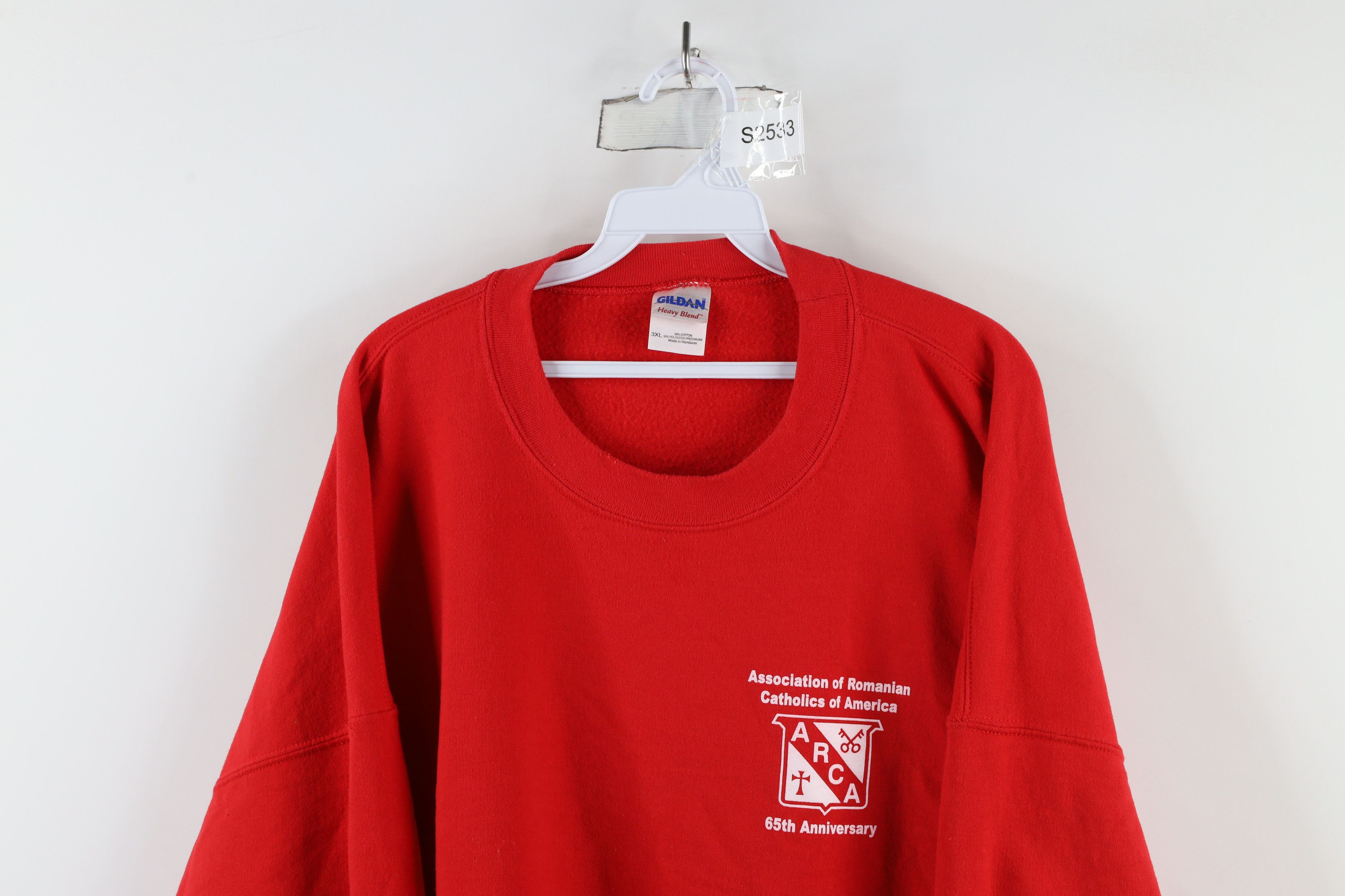 Vintage Vintage of Romanian Catholics of America ARCA Sweatshirt Size US XXL / EU 58 / 5 - 2 Thumbnail