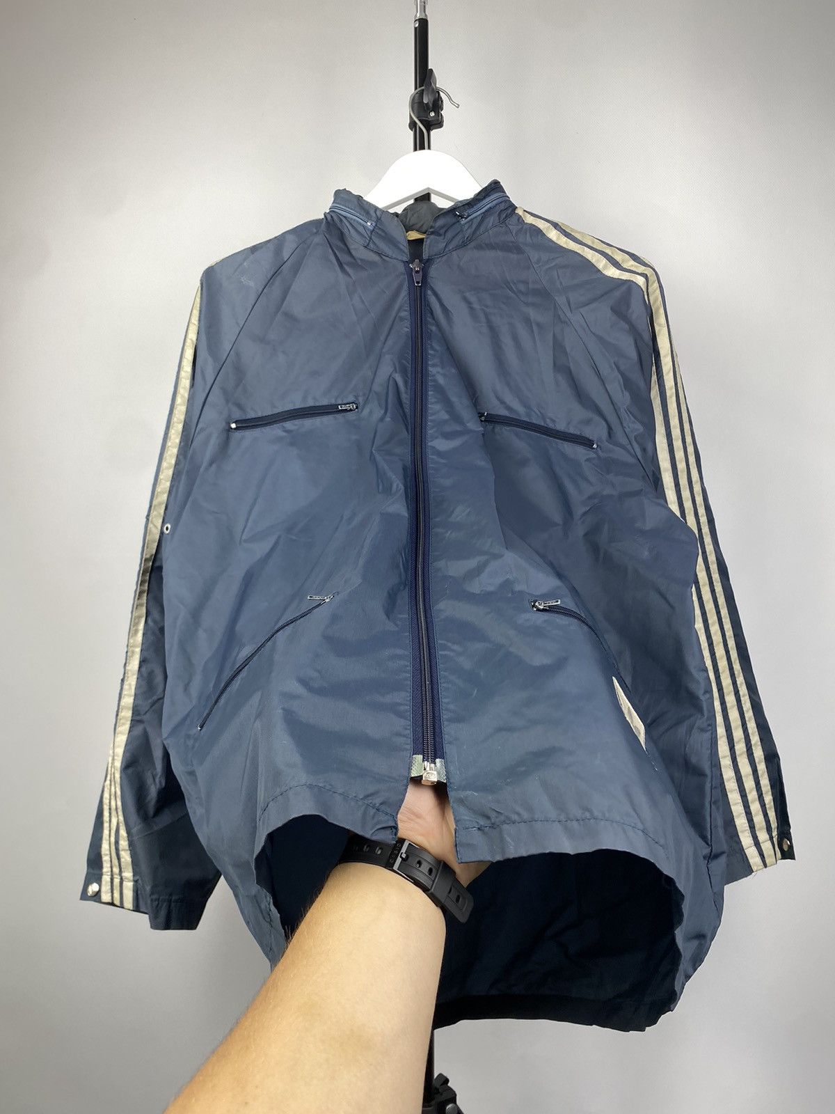 🇰🇷 70-80s Vintage adidas South Korea jacket M-L size