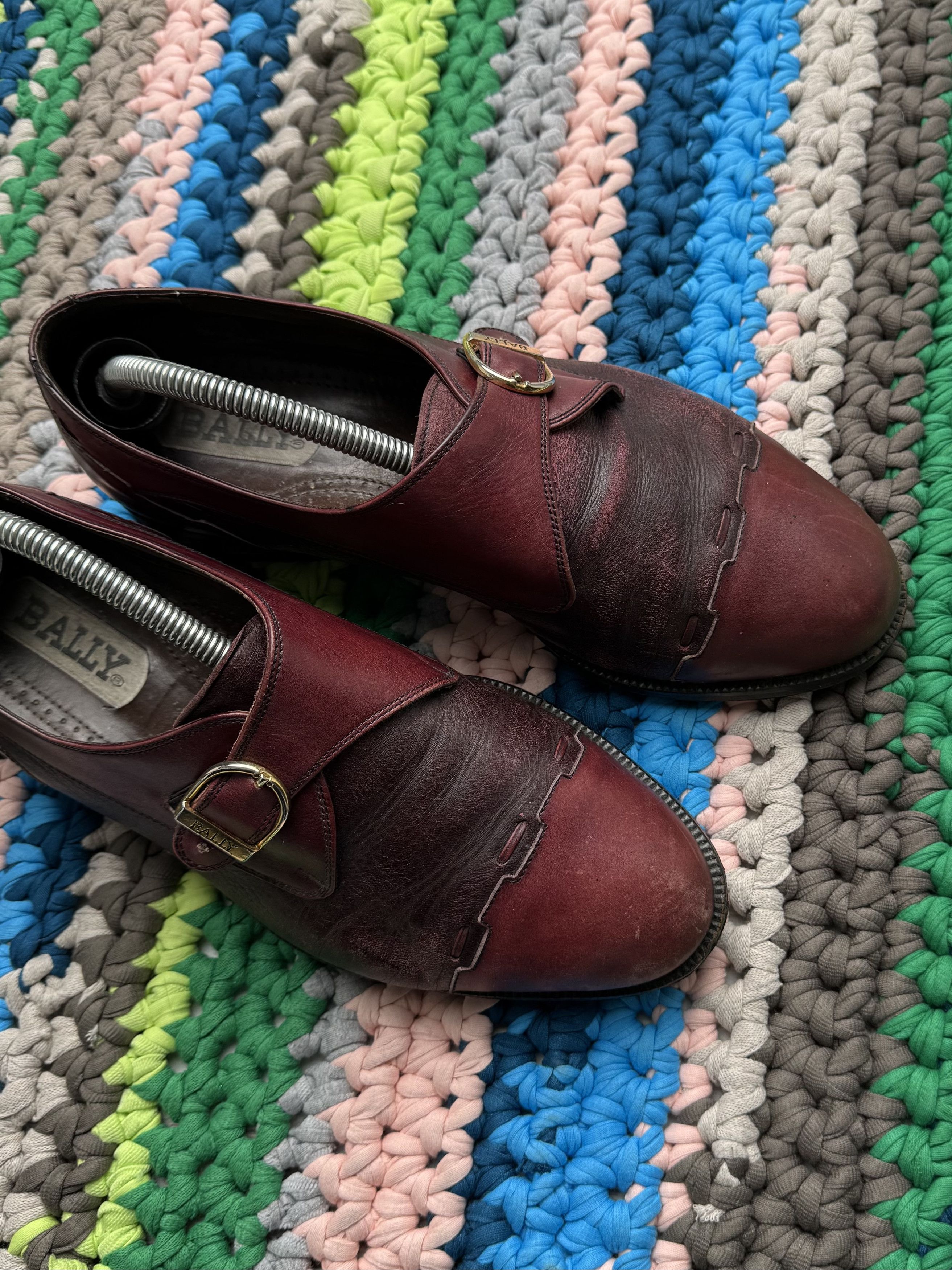 Bally Bally Vintage Leather Shoes (D10) Size US 8.5 / EU 41-42 - 10 Thumbnail