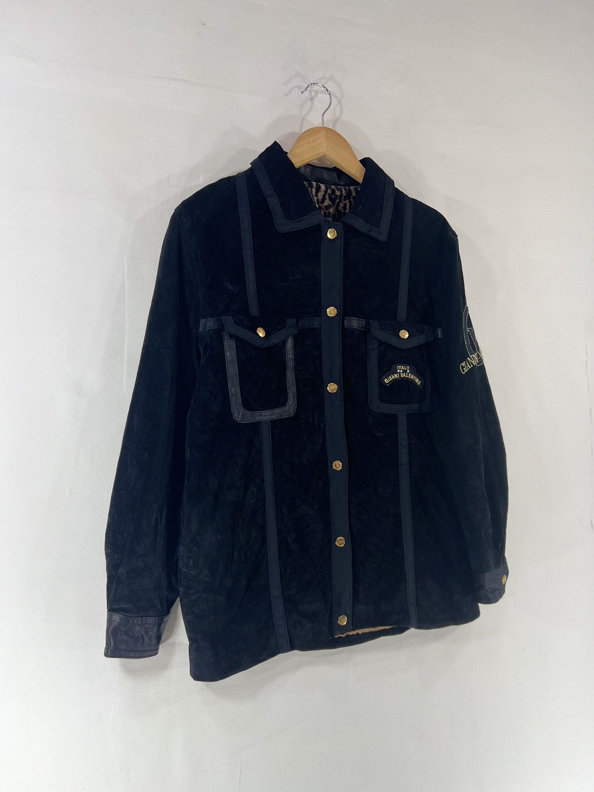 Gianni Valentino Gianni Valentino Velvet Full Button Jacket Size US L / EU 52-54 / 3 - 8 Thumbnail