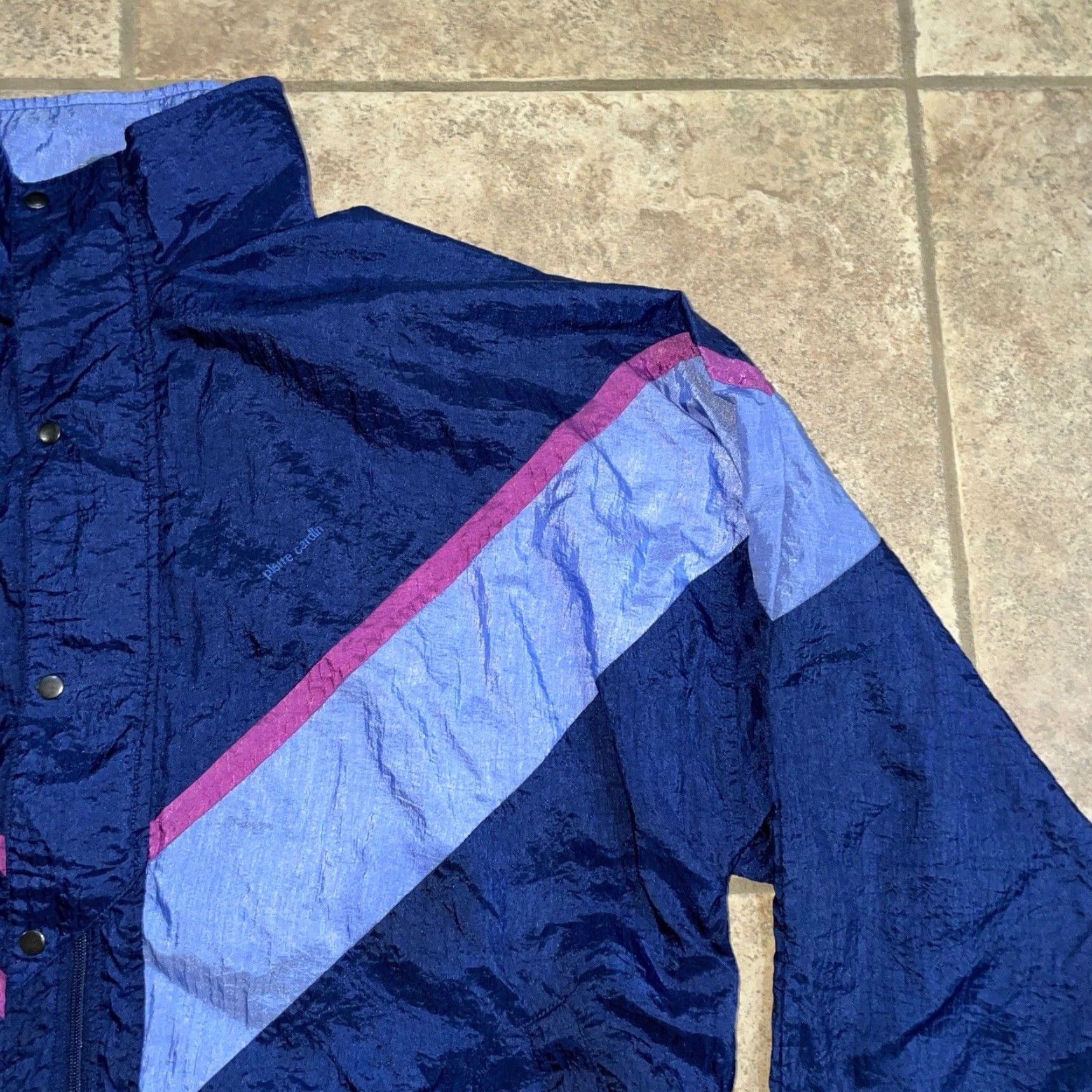 Pierre Cardin Pierre Cardin Mens Windbreaker Jacket Extra Large XL Size US XL / EU 56 / 4 - 2 Thumbnail