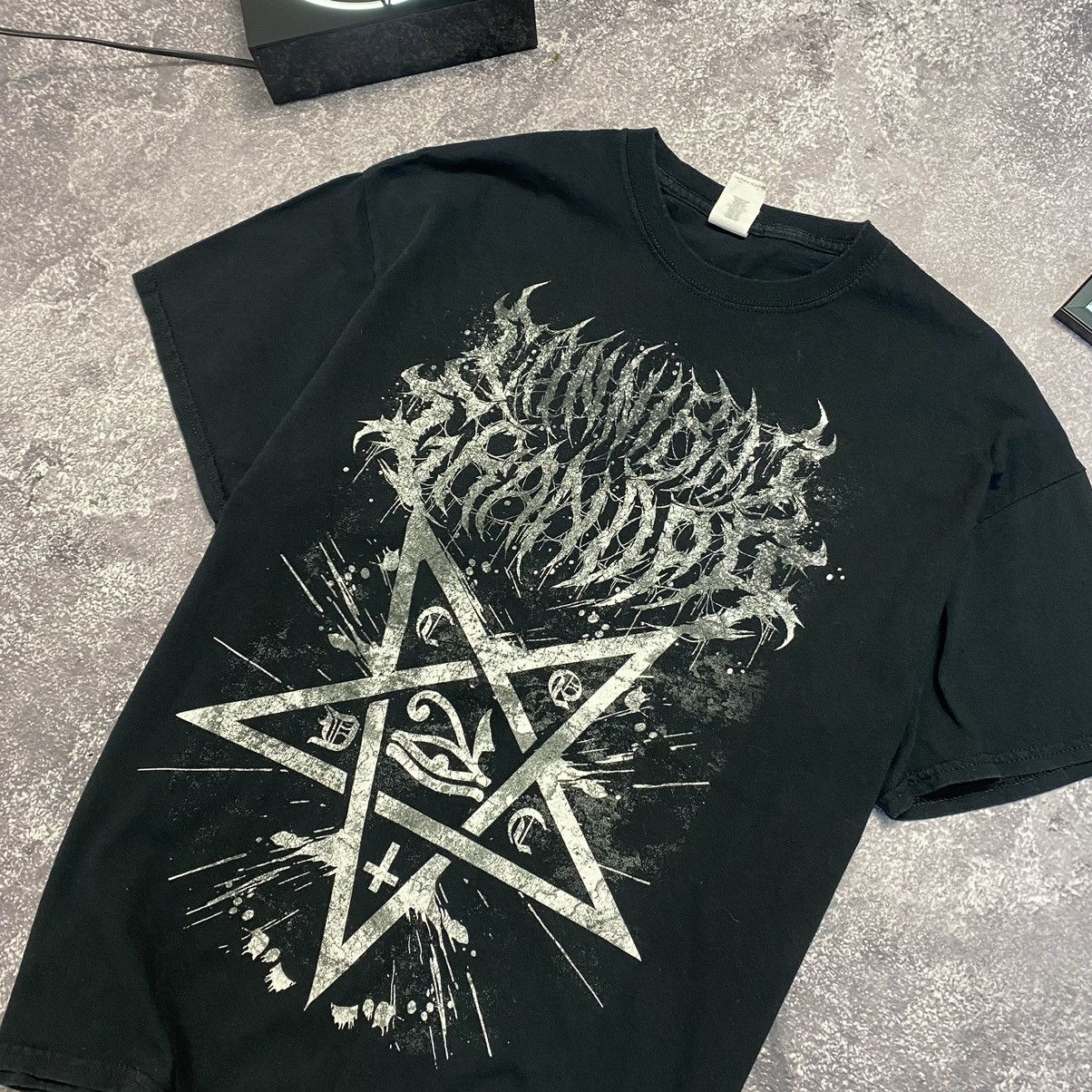 Vintage Vintage Cannibal Satana Big Graphic Logo tee Size US XL / EU 56 / 4 - 2 Thumbnail