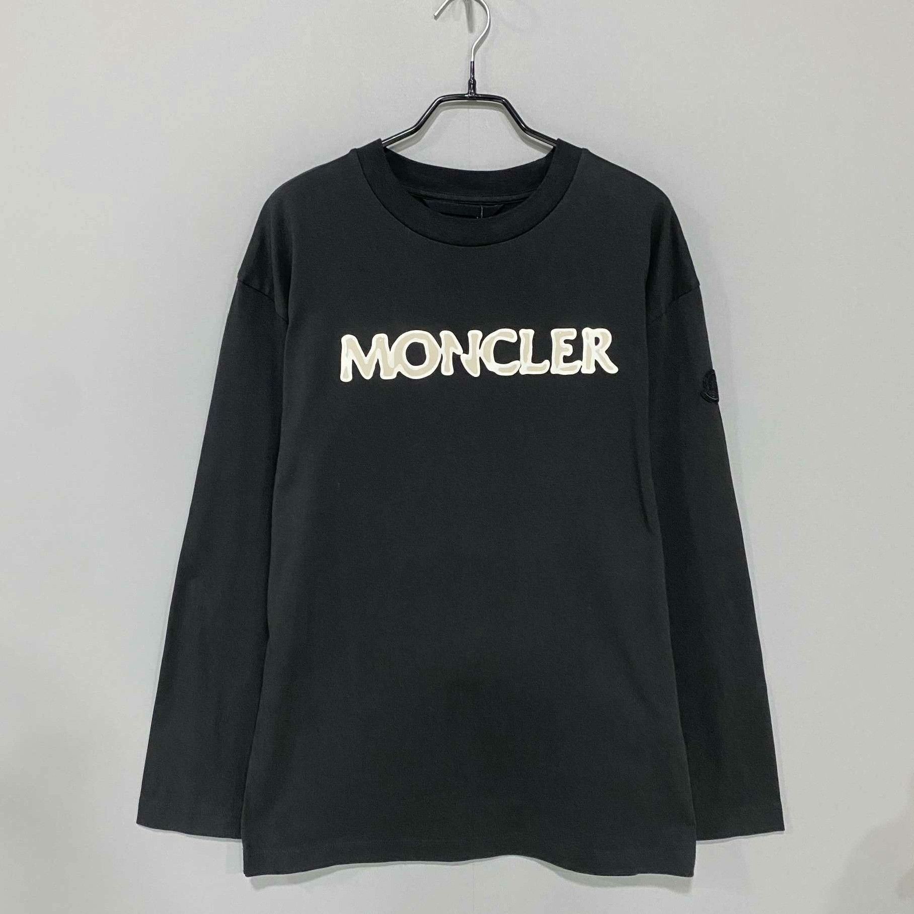 Moncler Moncler Retro Black T-Shirt S Women Size S / US 4 / IT 40 - 1 Thumbnail