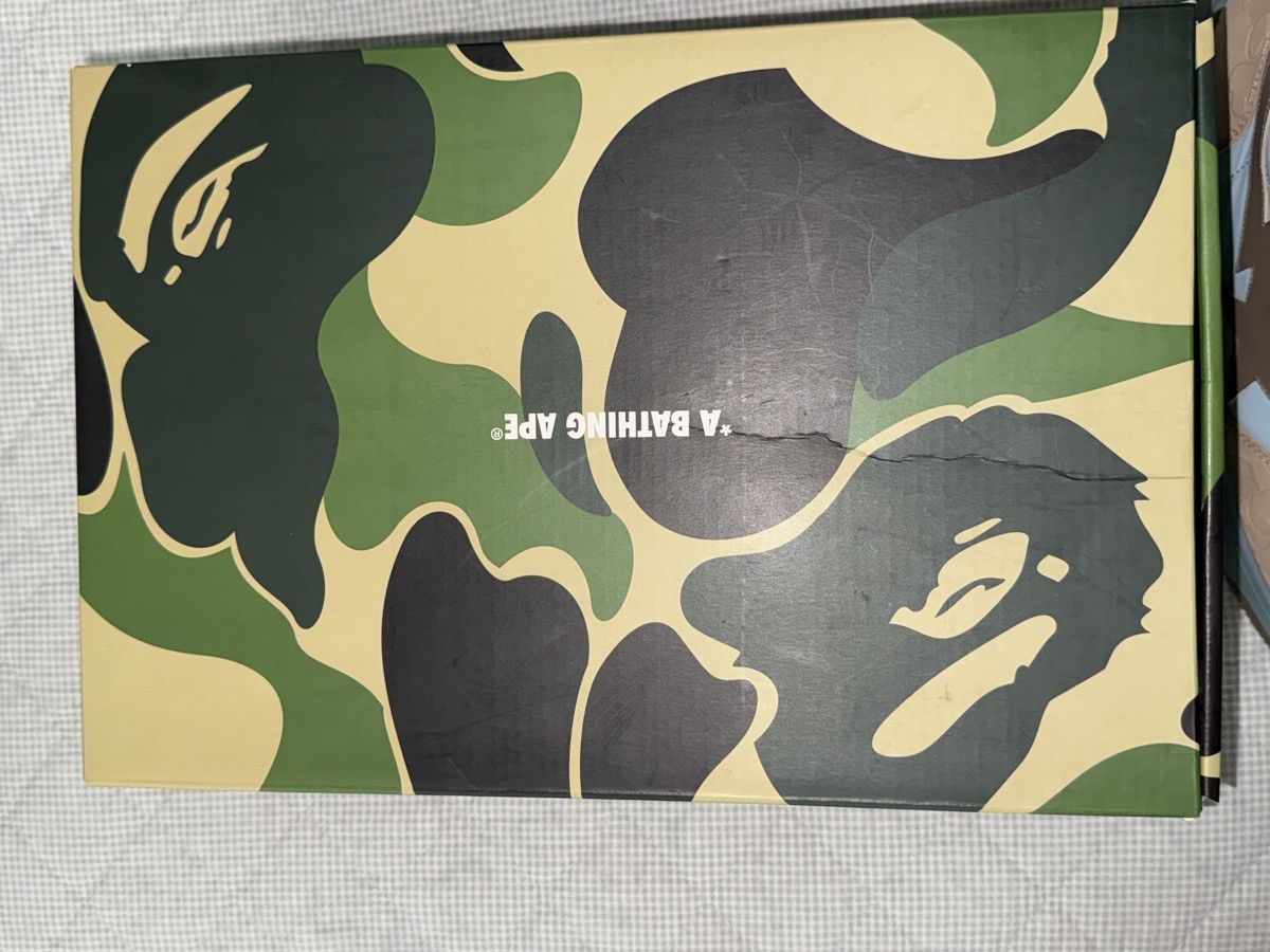 Bape A Bathing Ape Court Sta ‘ beige ’ Size US 9 / EU 42 - 10 Thumbnail
