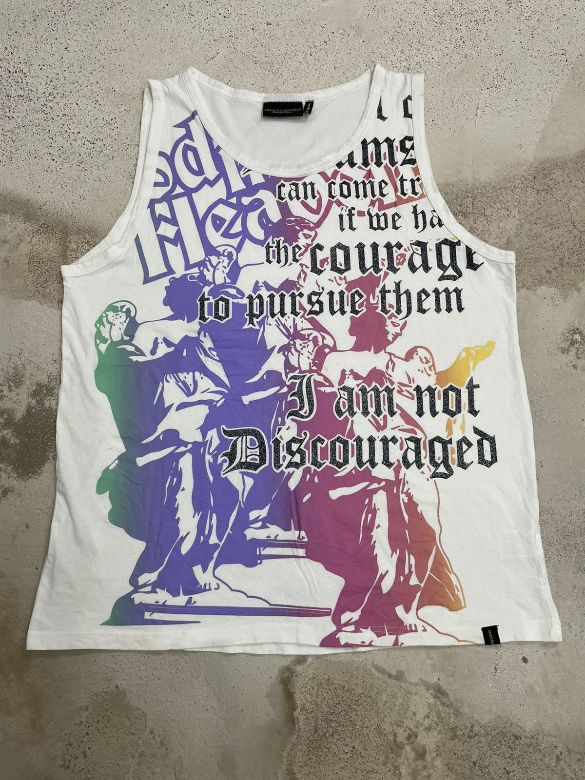Hysteric Glamour Smorky Garnish Heaven Style Angel Y2K Wording Affliction Size US L / EU 52-54 / 3 - 3 Thumbnail