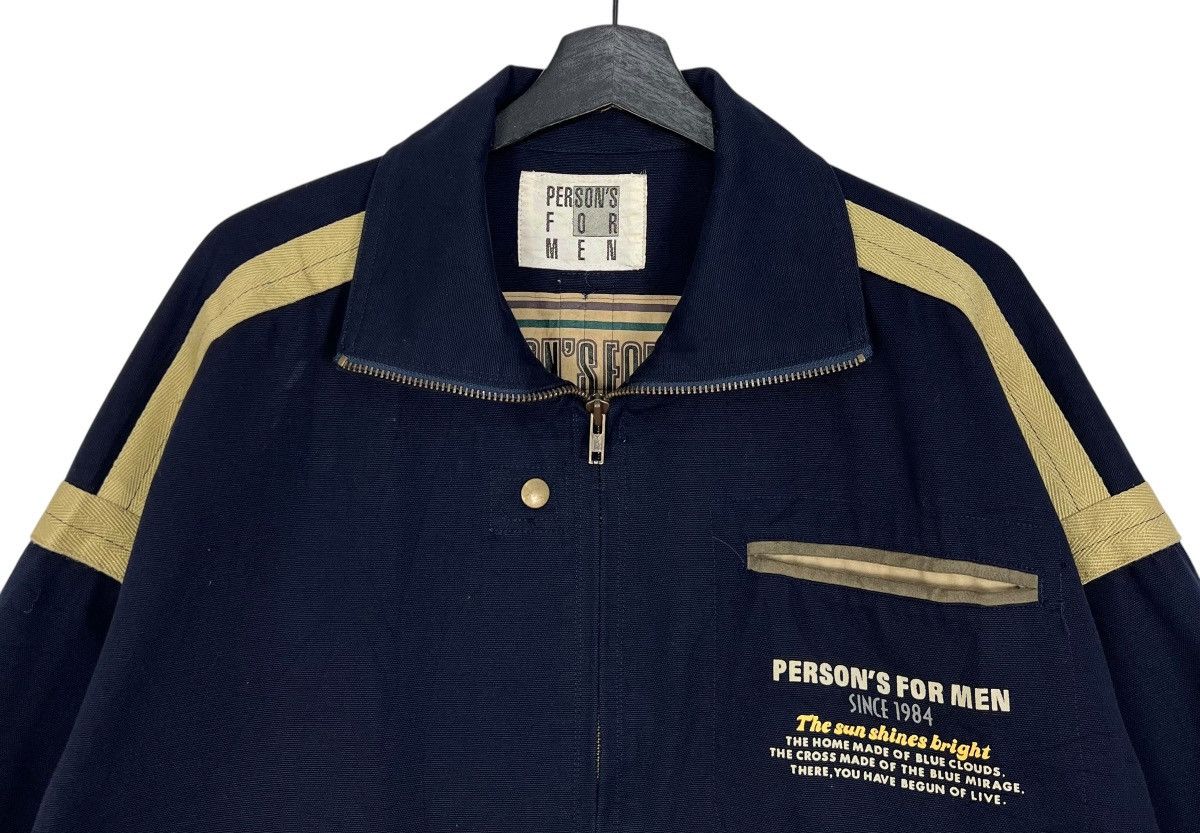 PERSON'S 90s Vintage Person’s For Men Navy Jacket Size US XL / EU 56 / 4 - 4 Thumbnail