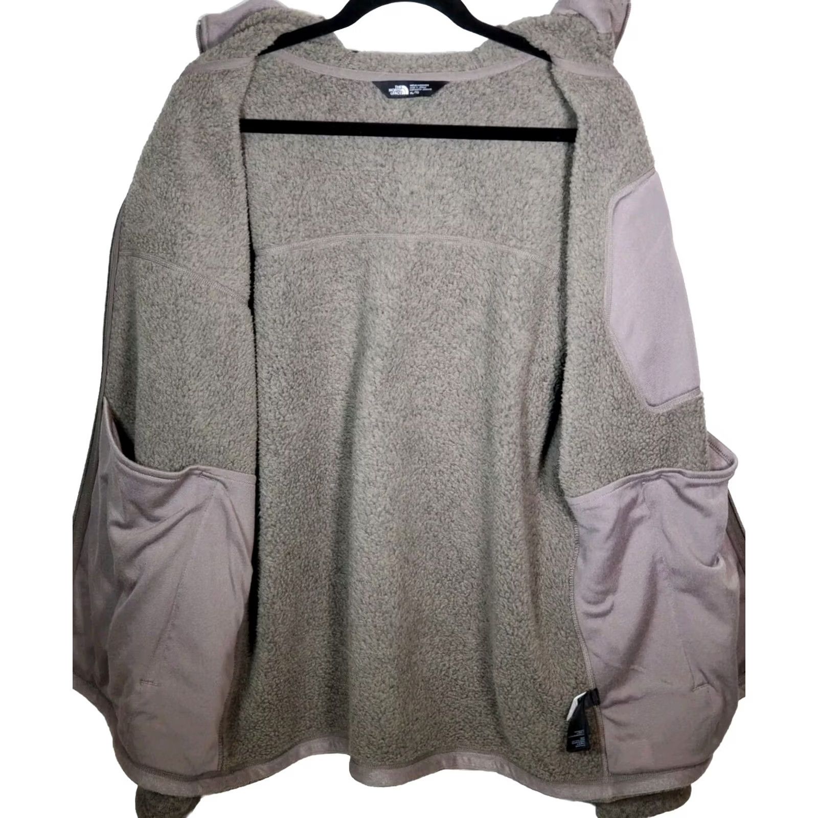 The North Face The North Face Gordon Lyons Hoodie Fleece Jacket Light Brown XL Mens Full Zip Hooded Jacket Size US XL / EU 56 / 4 - 4 Thumbnail