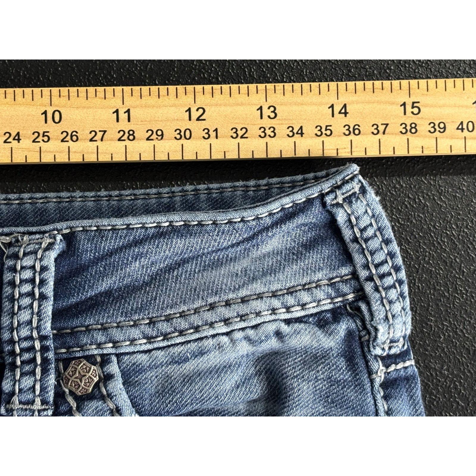 The Unbranded Brand Silver Jeans Suki Mid Straight Women’s 27x32 Stretch Jeans Size 27" / US 4 / IT 40 - 5 Thumbnail