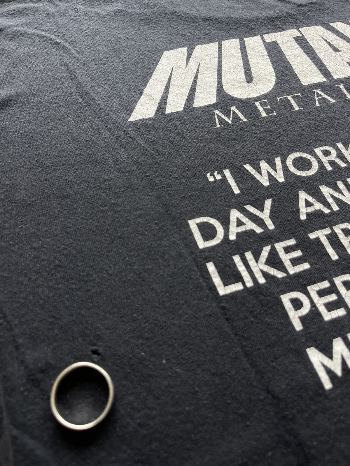 Band Tees × Vintage Vintage MUTANK Metaloids Band Tshirt Size US XL / EU 56 / 4 - 10 Thumbnail