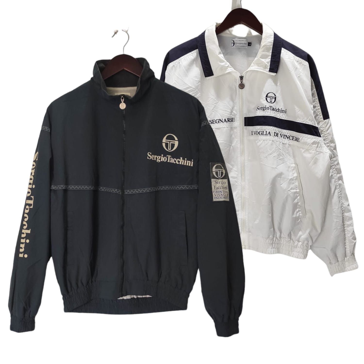 Sergio Tacchini Bundle Order Vintage Sergio Tacchini Windbreaker Jacket Size US L / EU 52-54 / 3 - 1 Thumbnail