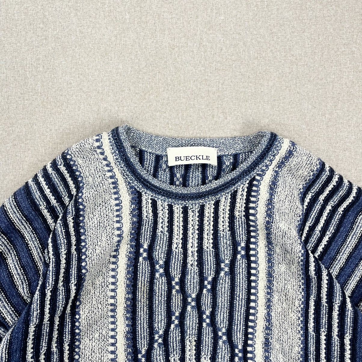Coogi × Vintage VINTAGE COOGI / COLUCCI STYLE SWEATER CABLE KNIT STRUCTURE Size US M / EU 48-50 / 2 - 5 Thumbnail