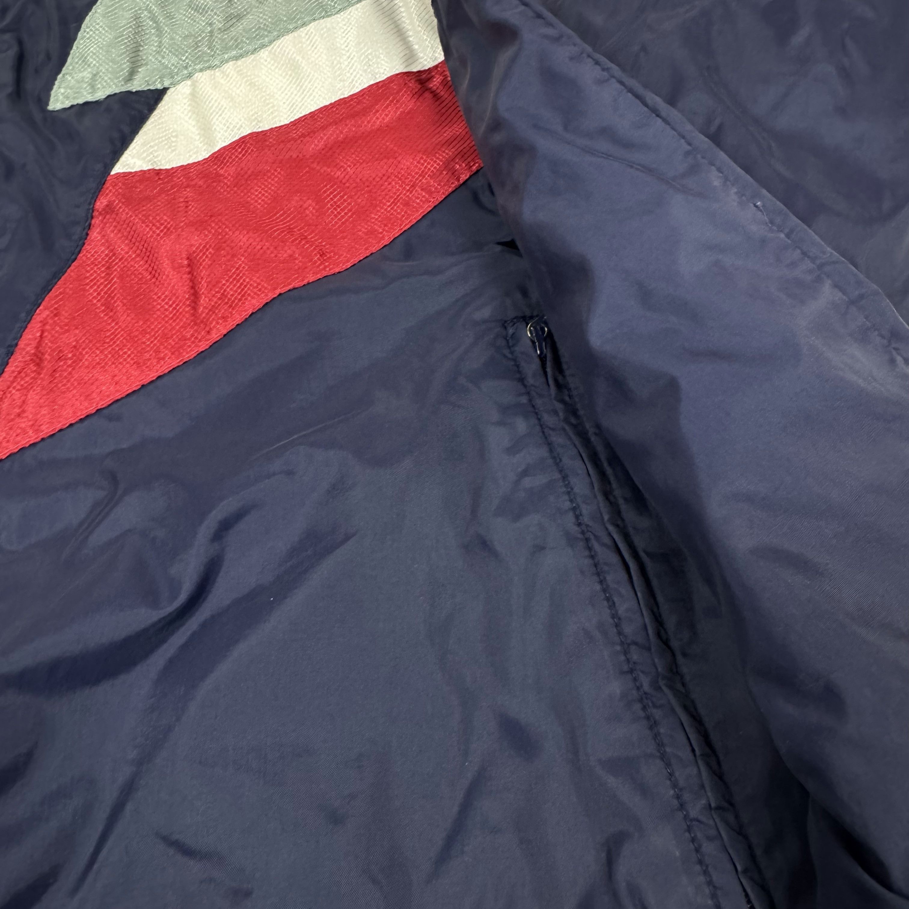 Adidas × Vintage Adidas Men's blue 3 Stripes Full Zip Windbreaker Jacket M Size US M / EU 48-50 / 2 - 5 Thumbnail