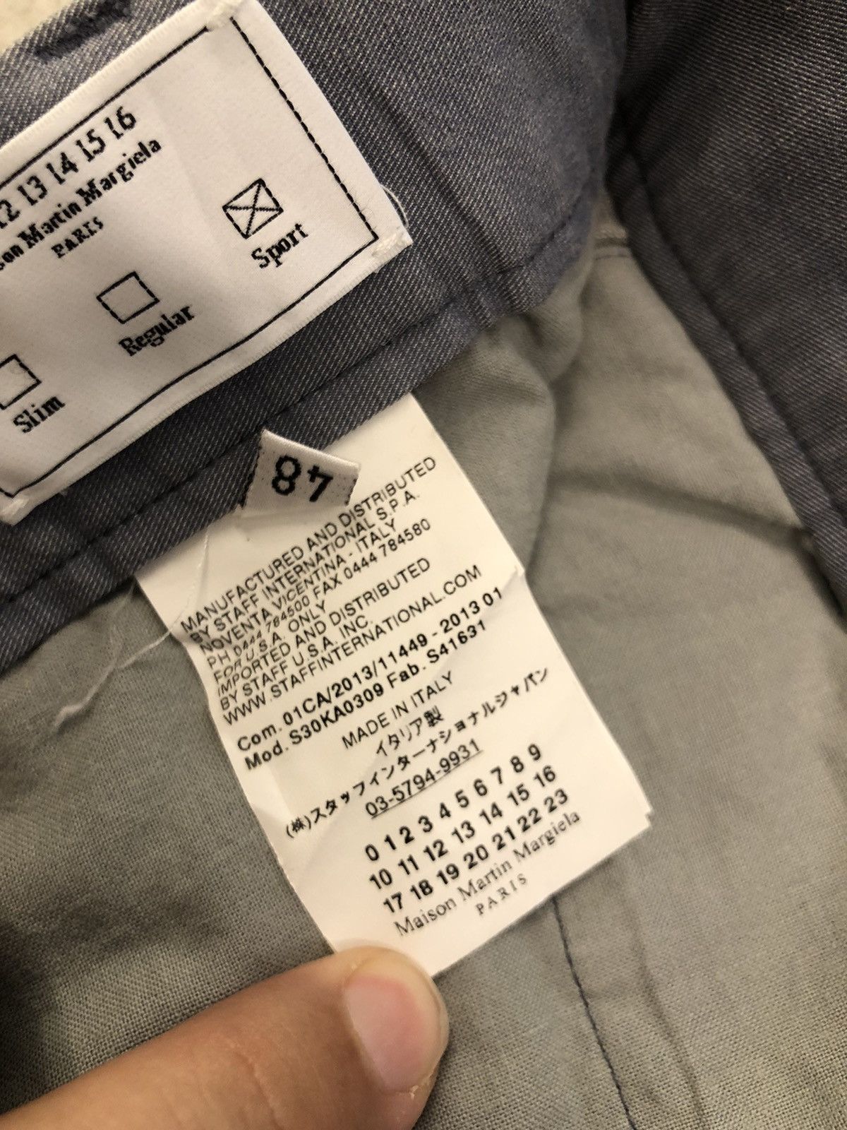 Maison Margiela Maison Margiela Pants Size 32" / US 10 / IT 46 - 20 Thumbnail