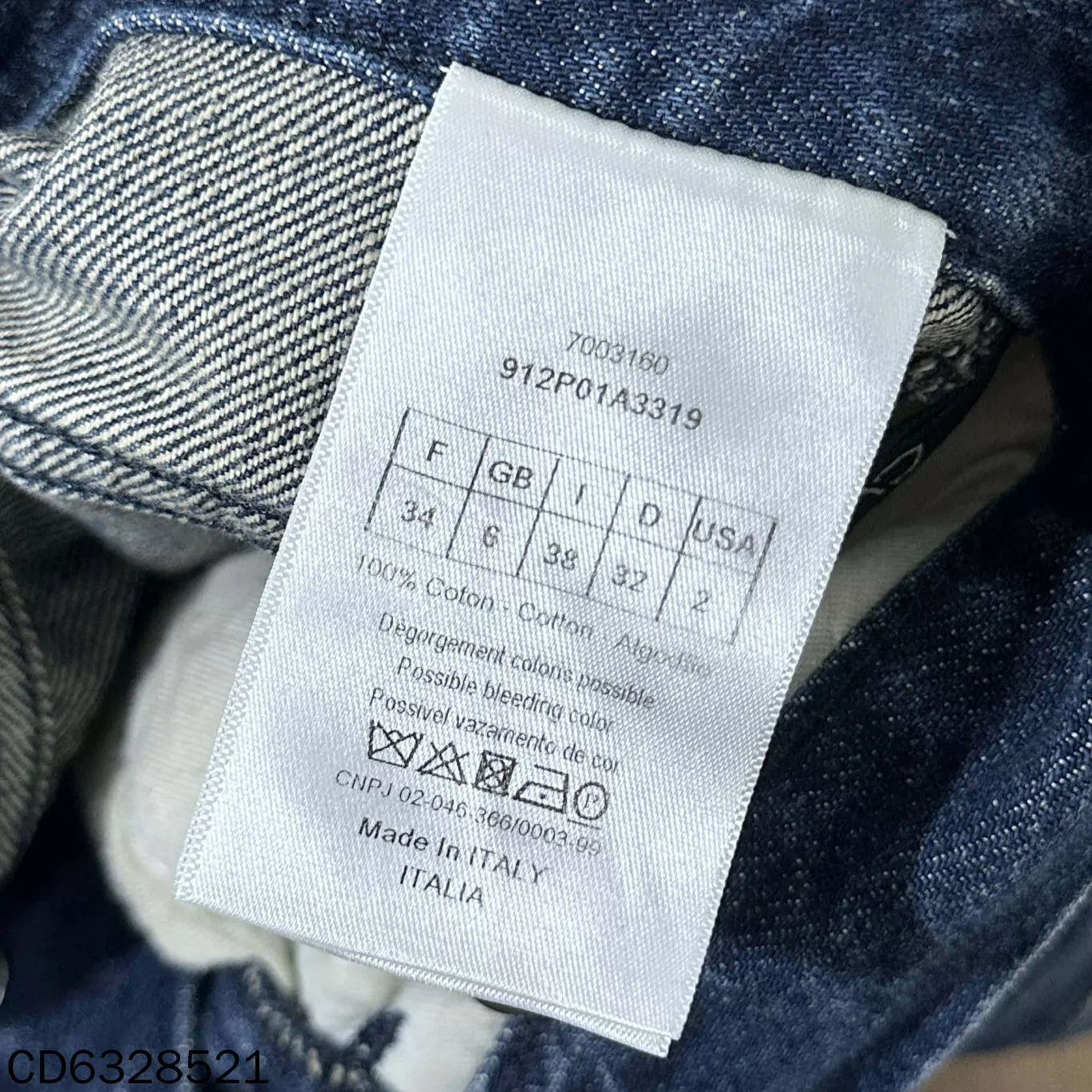 Dior Dior denim pants women's 34 99 new Size 25" / US 0 / IT 36 - 6 Thumbnail