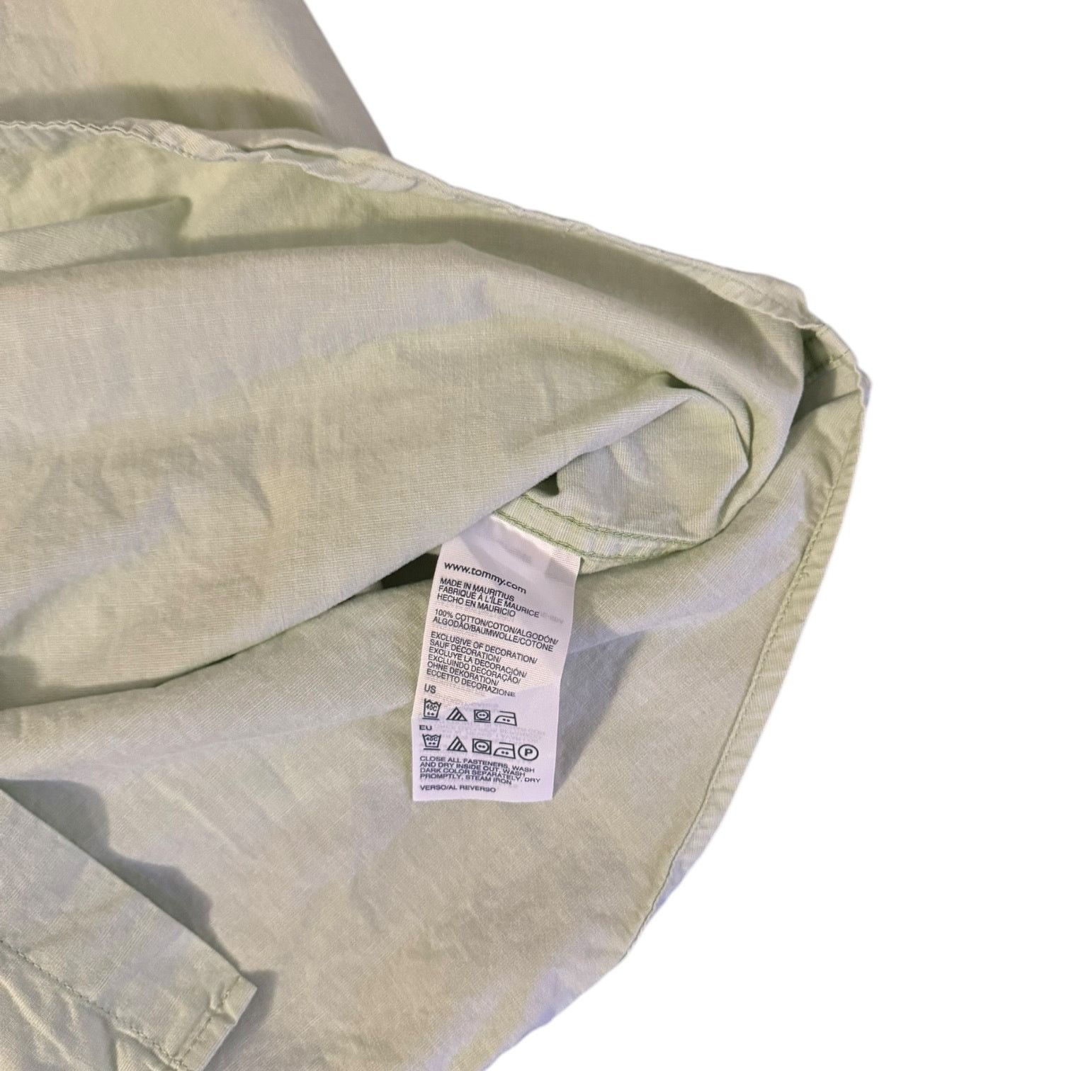 Tommy Hilfiger Tommy Hilfiger Button Down Shirt Spring Green Small Size US S / EU 44-46 / 1 - 3 Thumbnail