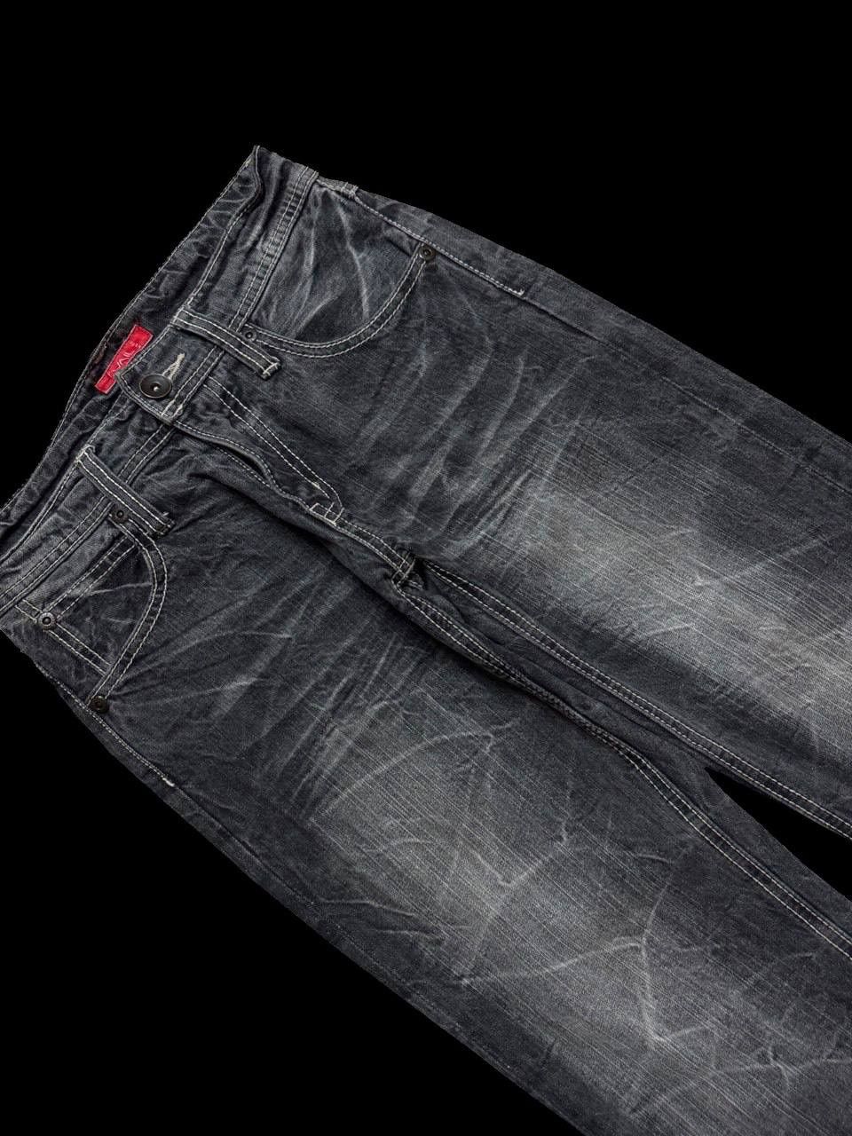 Japanese Brand SICK 90s Style Japanese Avail Jean Sand Washed Stretchmark Size US 28 / EU 44 - 6 Thumbnail