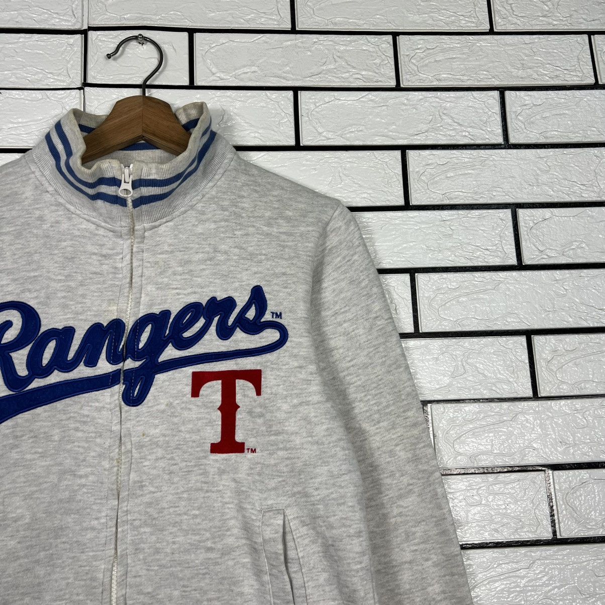 MLB MLB RANGERS T Big Logo Turtleneck Sweater Jacket #4313-C195 Size US S / EU 44-46 / 1 - 4 Thumbnail