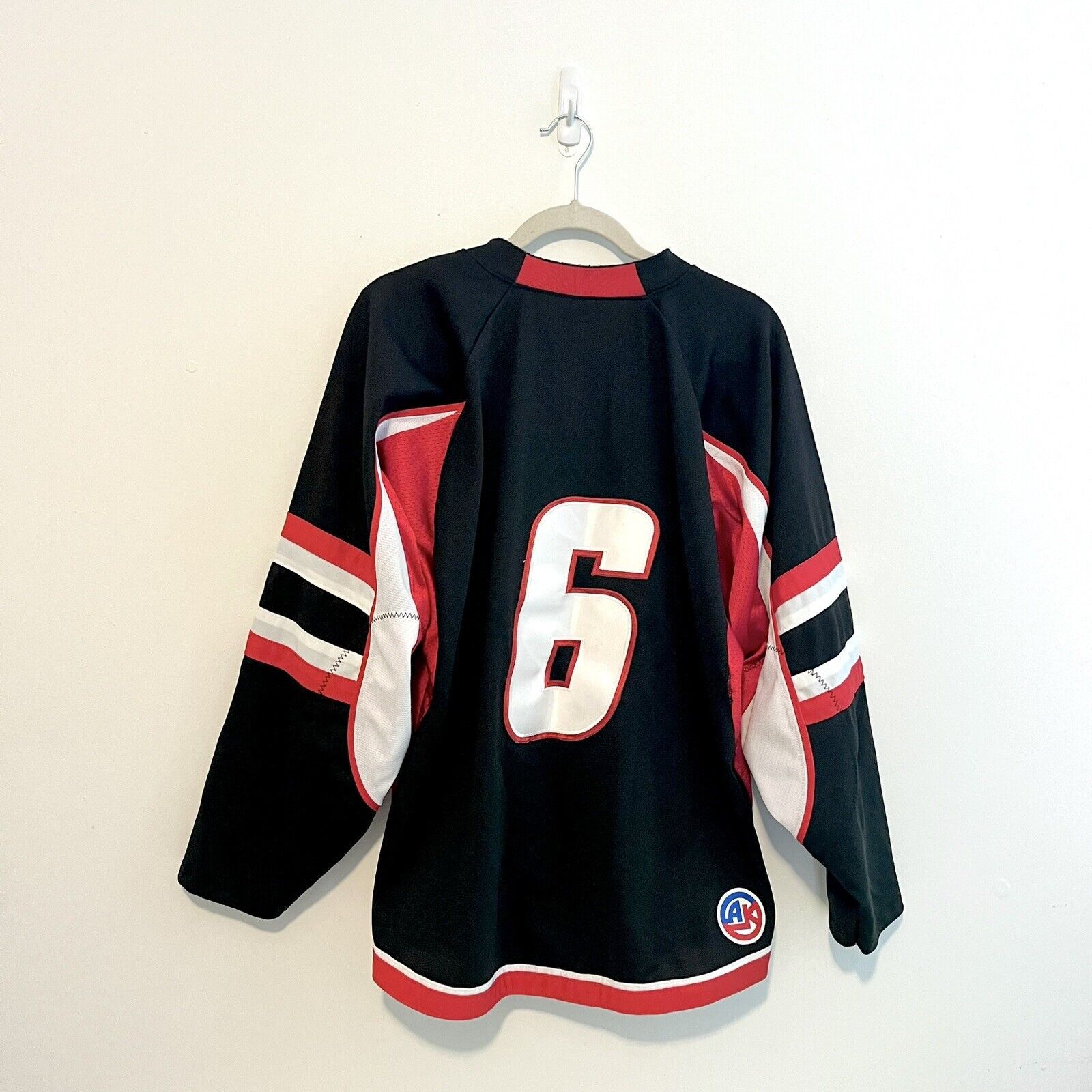 NHL × Vintage 1990s Calgary Flames #6 Athletic Knit Hockey Jersey NHL Sz S Size US S / EU 44-46 / 1 - 2 Thumbnail