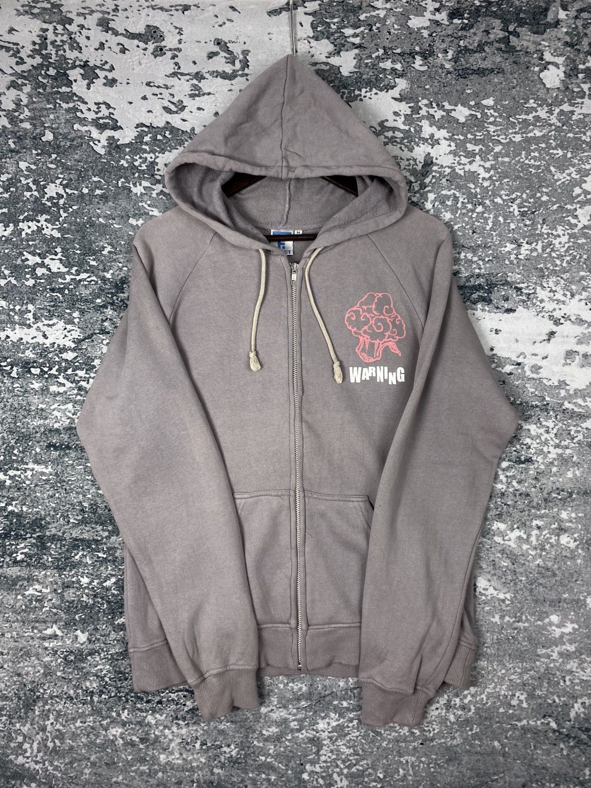Japanese Brand Vintage T-Fact Zip Up Hoodies Size US M / EU 48-50 / 2 - 7 Thumbnail