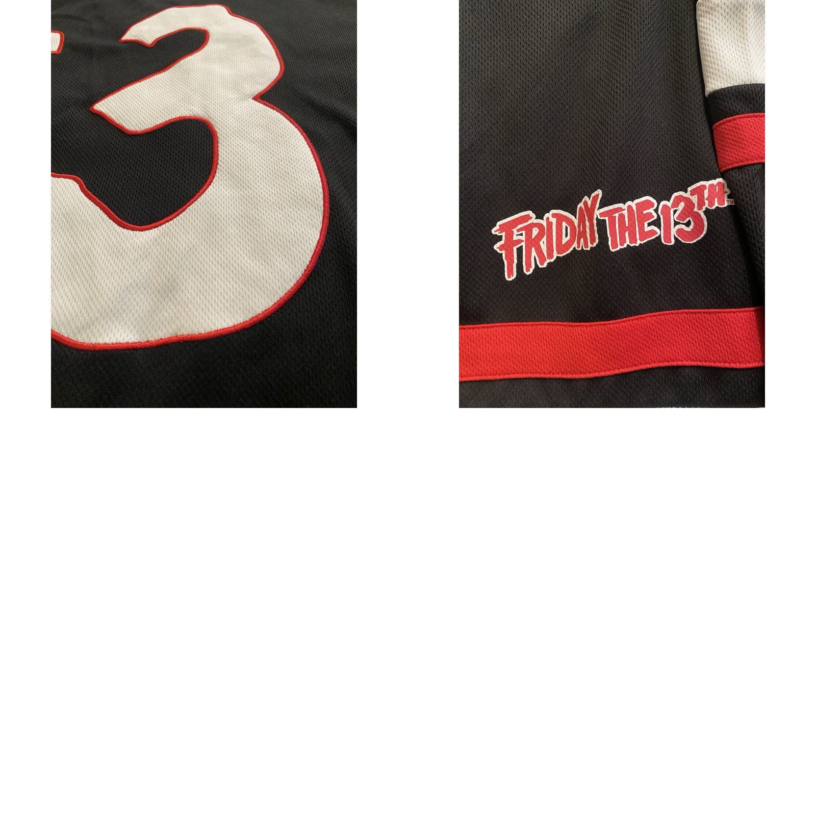 Vintage Friday The 13th Jason Voorhees Hockey Jersey Embroidered Men’s Size XL Size US XL / EU 56 / 4 - 8 Thumbnail