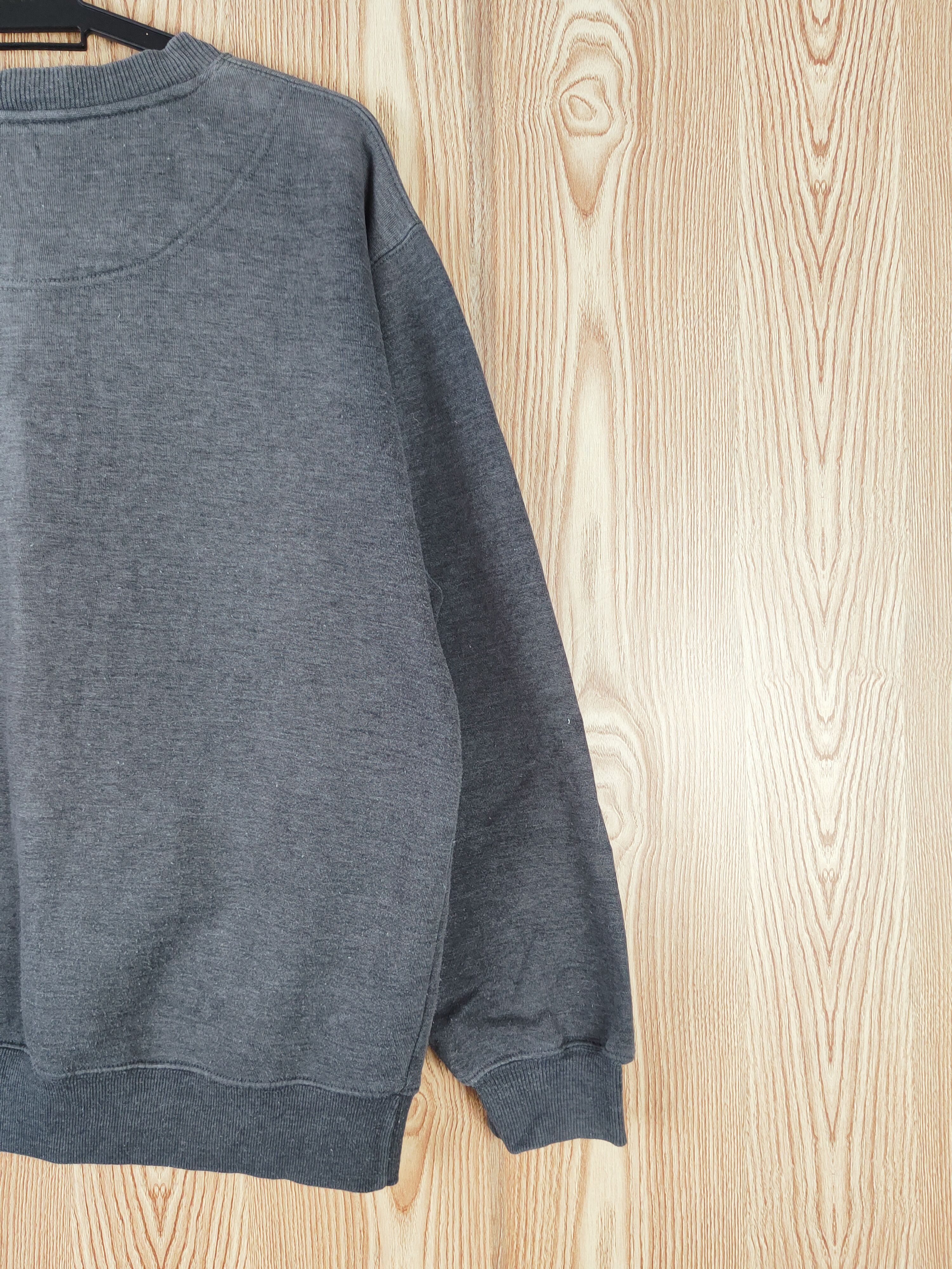 Japanese Brand × Vintage Vintage Faded Slash² Dark Gray Sweatshirts Size US M / EU 48-50 / 2 - 10 Thumbnail