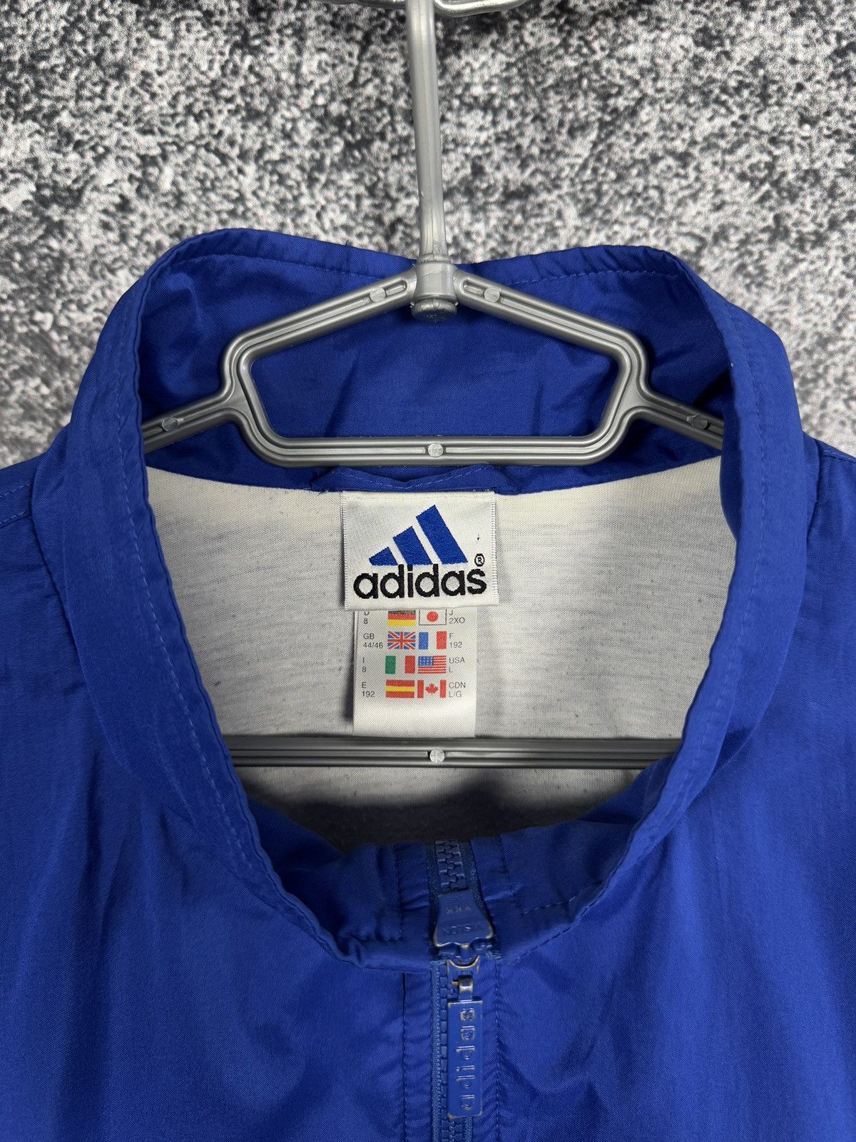 Adidas × Vintage Men’s Adidas Vintage 90s Track Jacket Sportswear Size L Size US L / EU 52-54 / 3 - 6 Thumbnail