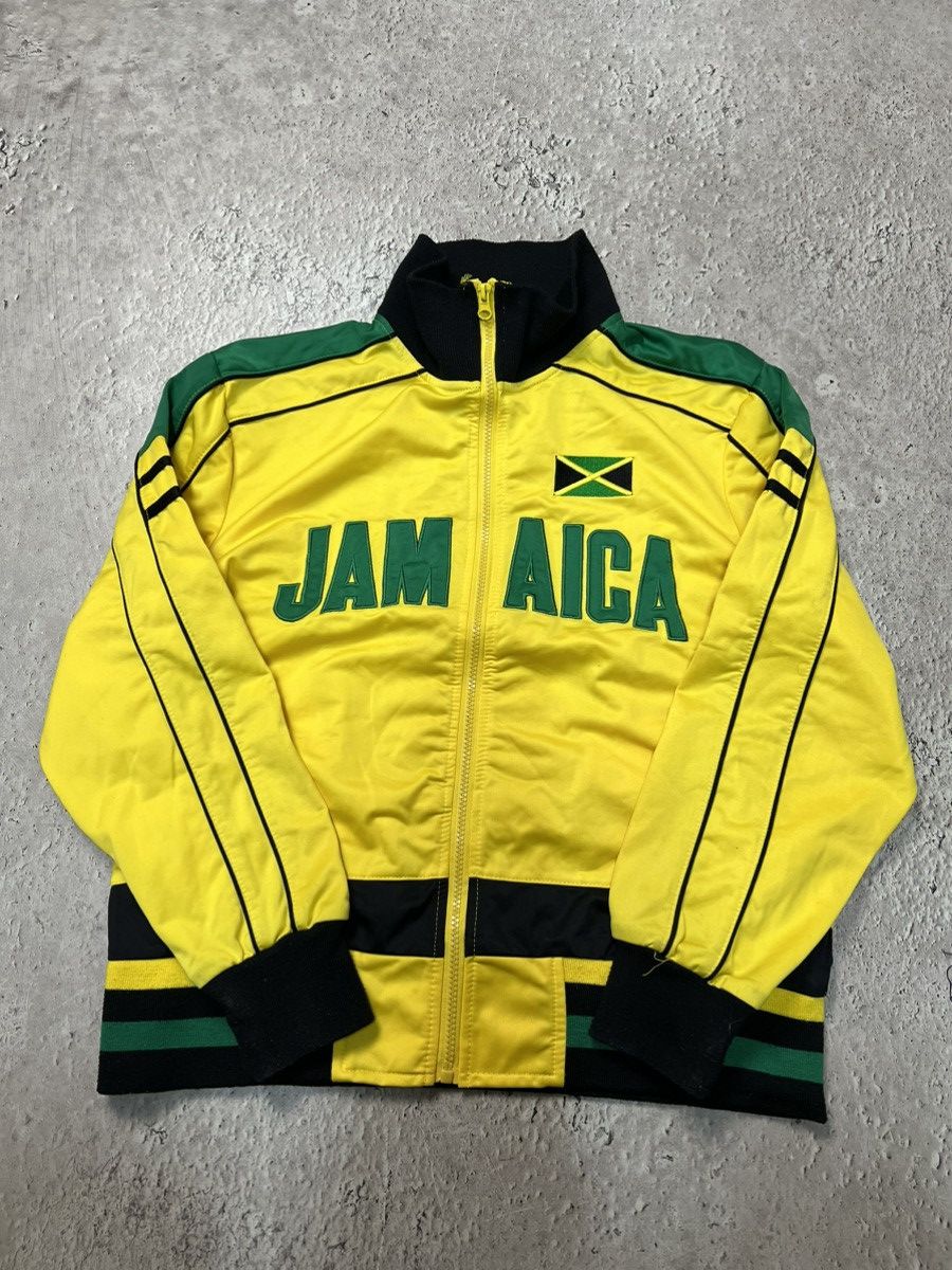 Vintage VINTAGE Y2K JAMAICA ZIP UP JACKET Size US M / EU 48-50 / 2 - 7 Thumbnail