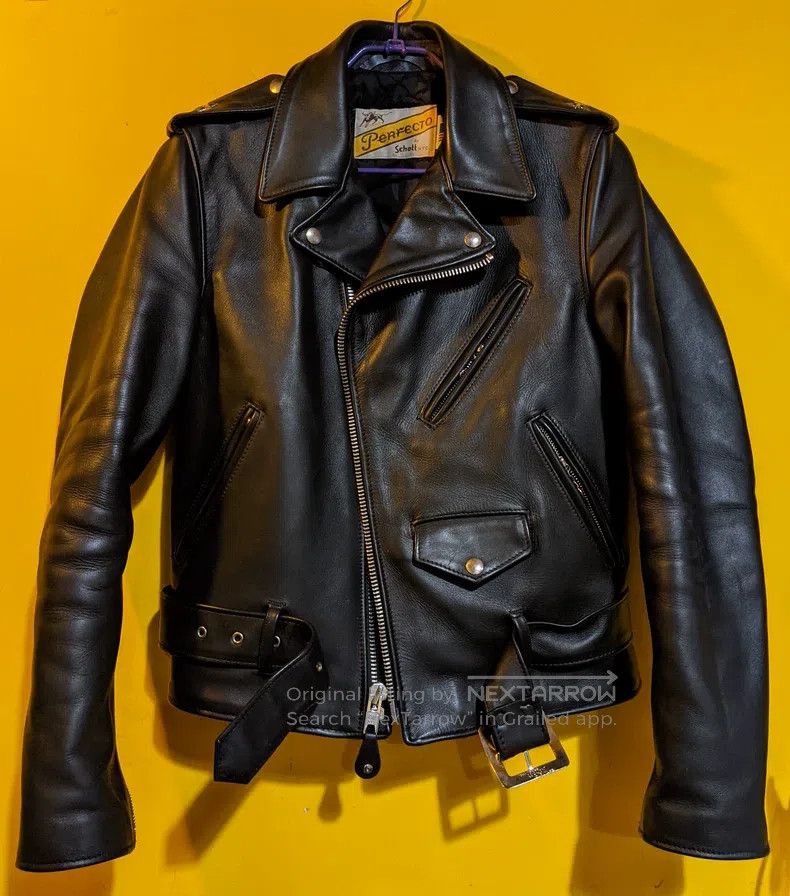 Schott Leather coat