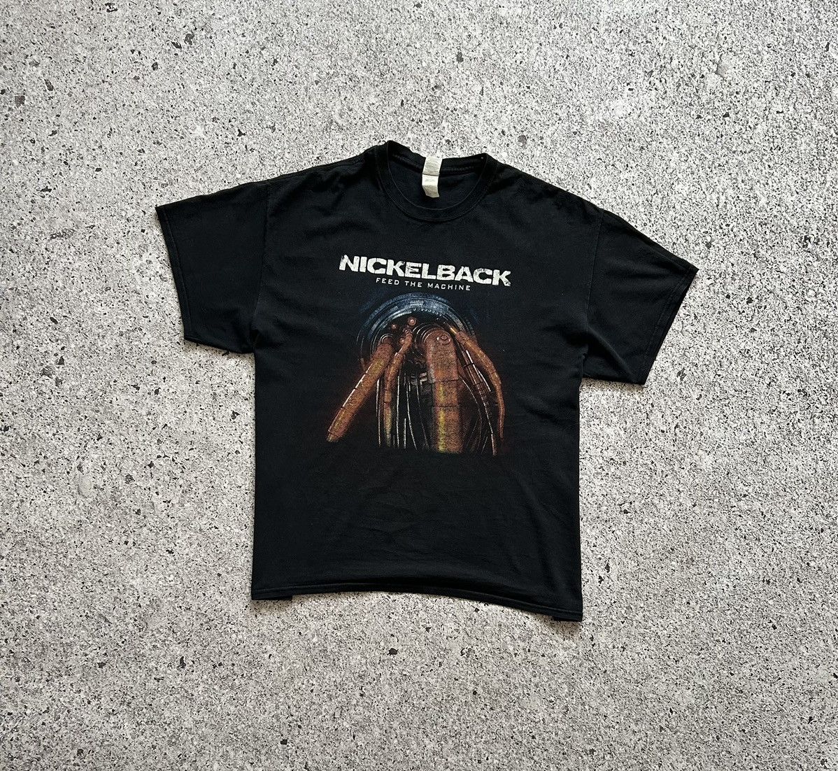 Band Tees Nickelback Feed The Machine UK Tour May 2018 T-Shirt Size US XXL / EU 58 / 5 - 3 Thumbnail