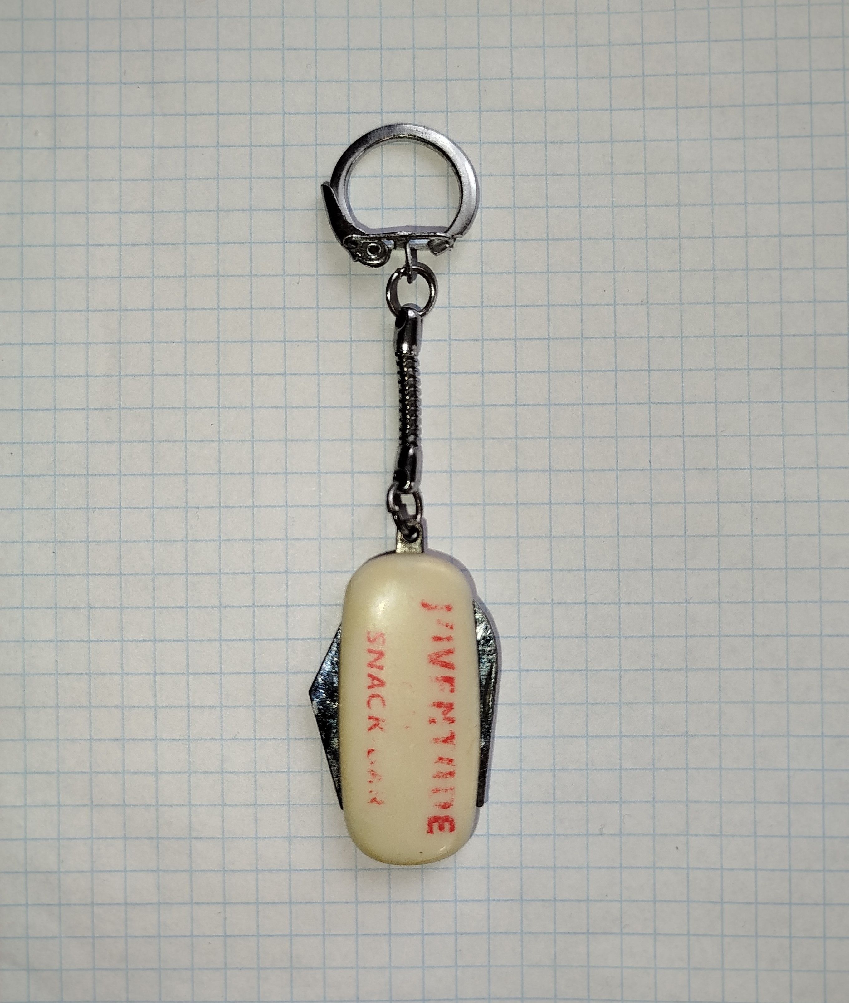 Vintage Vintage keyring with folding knife and opener Size ONE SIZE - 2 Thumbnail