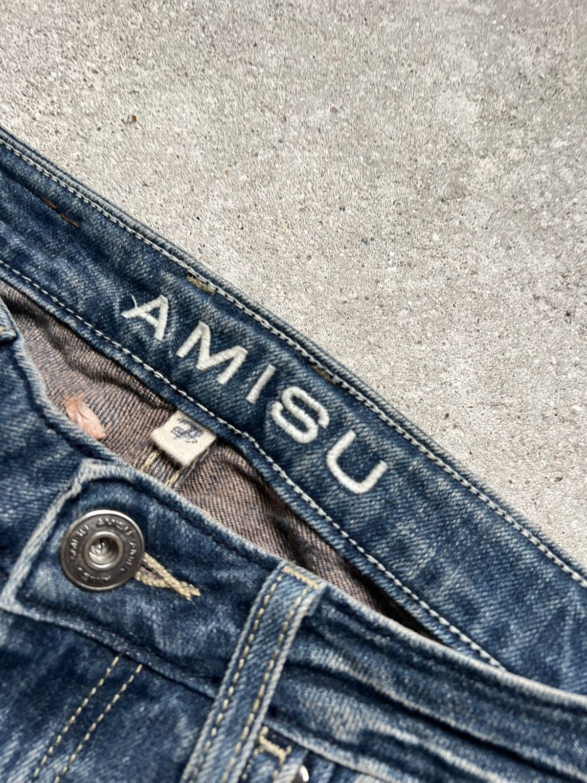 Hysteric Glamour × If Six Was Nine × Le Grande Bleu (L.G.B.) Rare Distressed Flared IfSixWasNine style jeans LGB Y2K Size 27" / US 4 / IT 40 - 4 Thumbnail