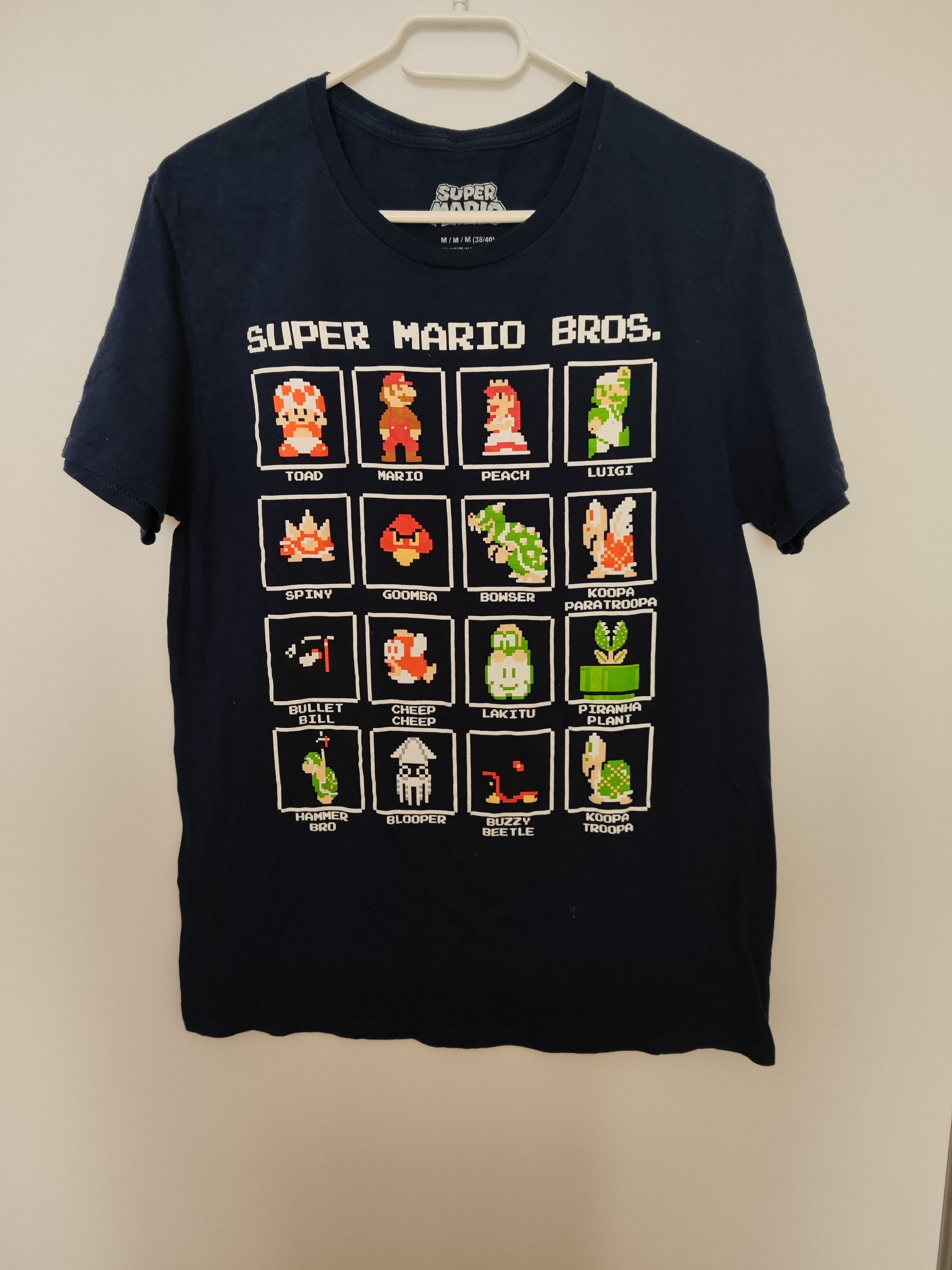 Japanese Brand Super Mario Bros. Women's Tee – Retro NES Pixel Art (Size M) Size S / US 4 / IT 40 - 1 Thumbnail