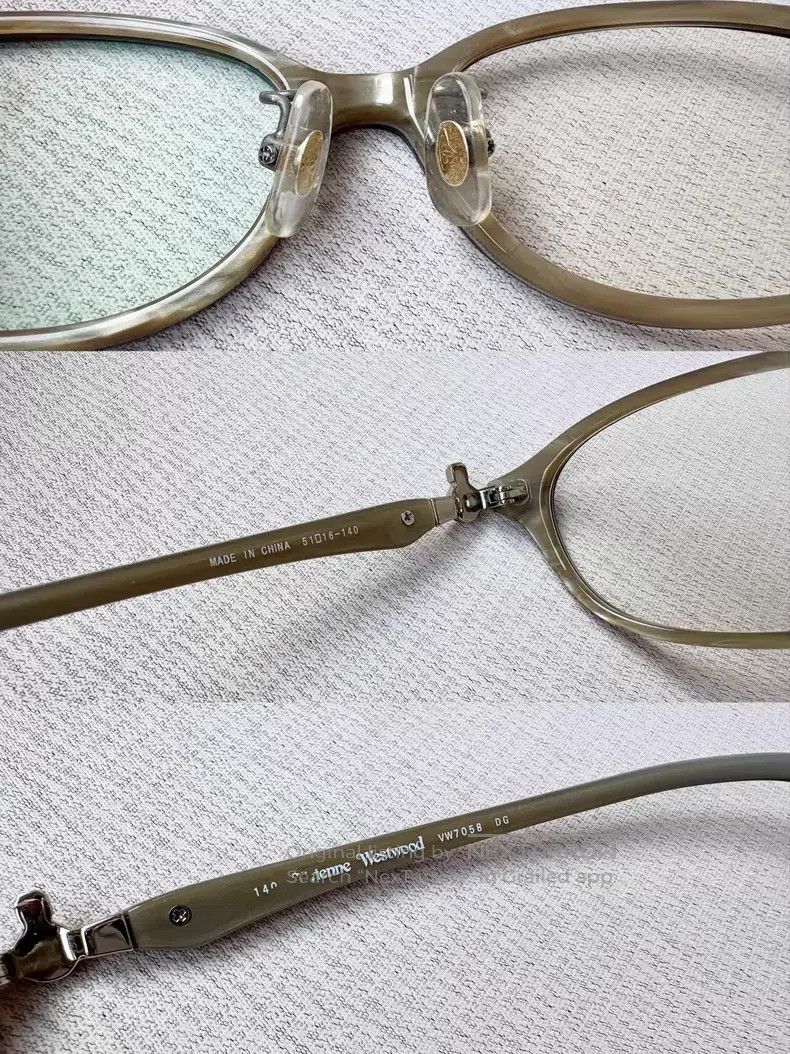 Vivienne Westwood Vivienne Westwood Y2K Saturn tortoiseshell nerd Miu series Size ONE SIZE - 5 Thumbnail