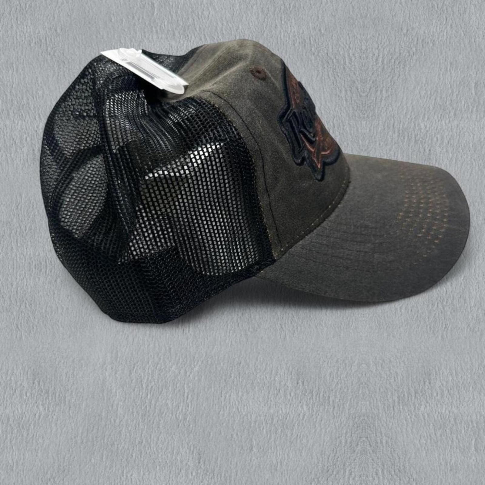 Ace Rivington NWT Remington Mens Weathered LC Logo Hat RM17A Dark Brown Size ONE SIZE - 2 Thumbnail