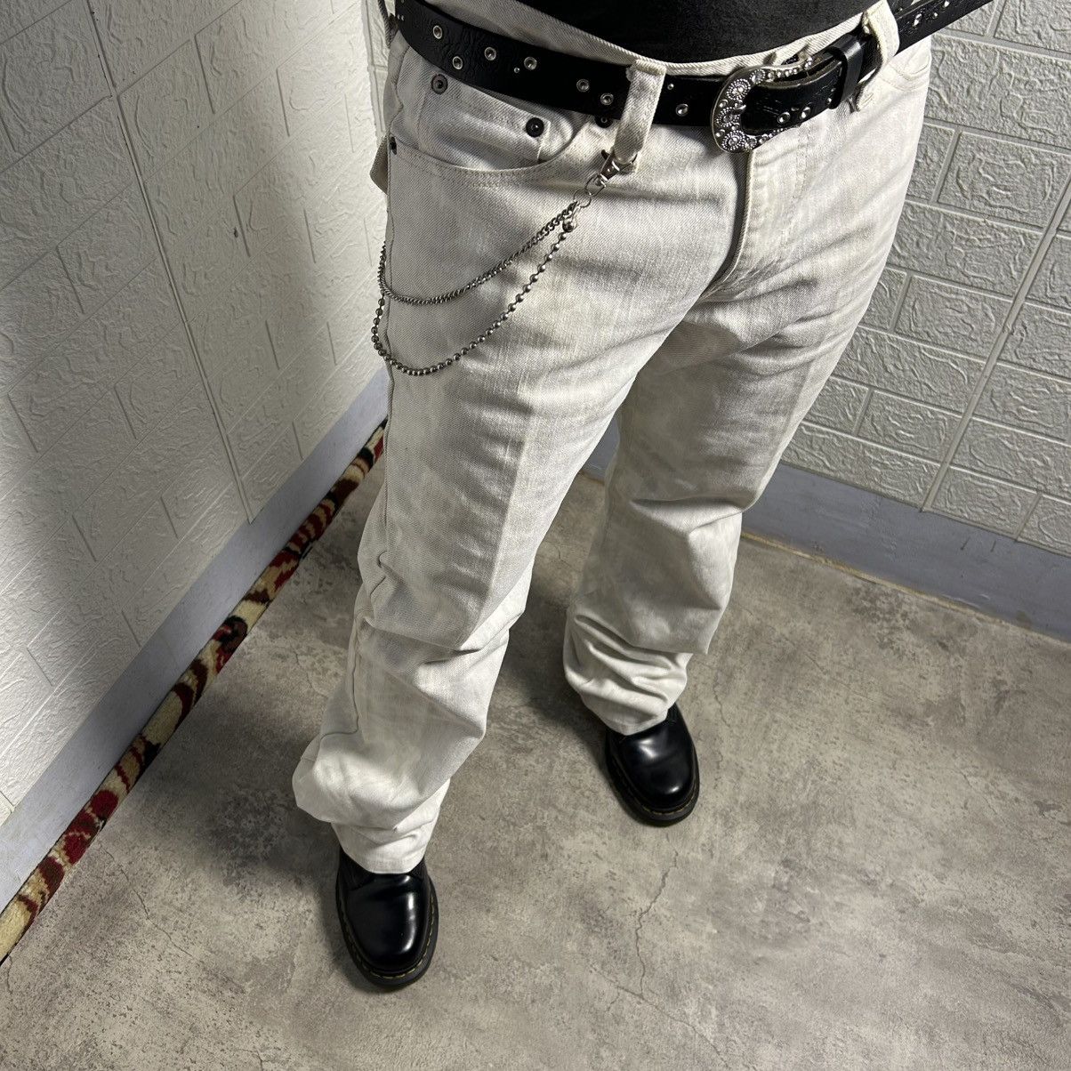 semanticdesign Vintage Flare Acid Wash Semanticdesign Size US 31 - 24 Thumbnail