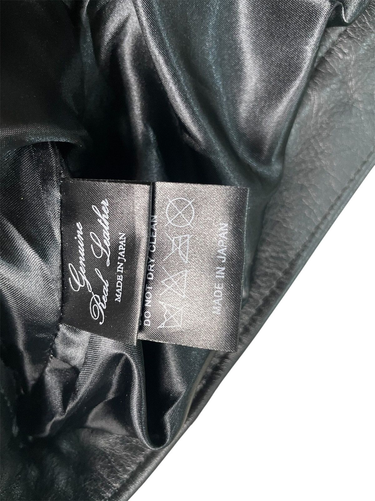Japanese Brand Leather Wear Genuine Steerhide Pant Size US 31 - 9 Thumbnail