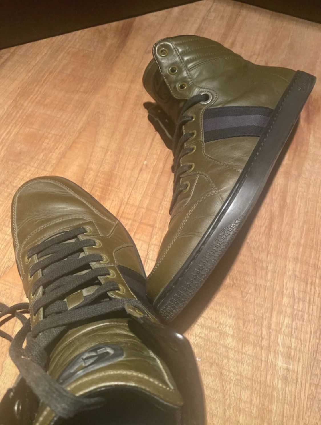 Gucci Gucci high top sneakers Size US 10 / EU 43 - 1 Thumbnail