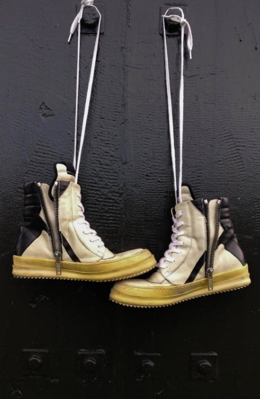 FW 09 Rick Owens reverse short tongue STAPLE Geobasket