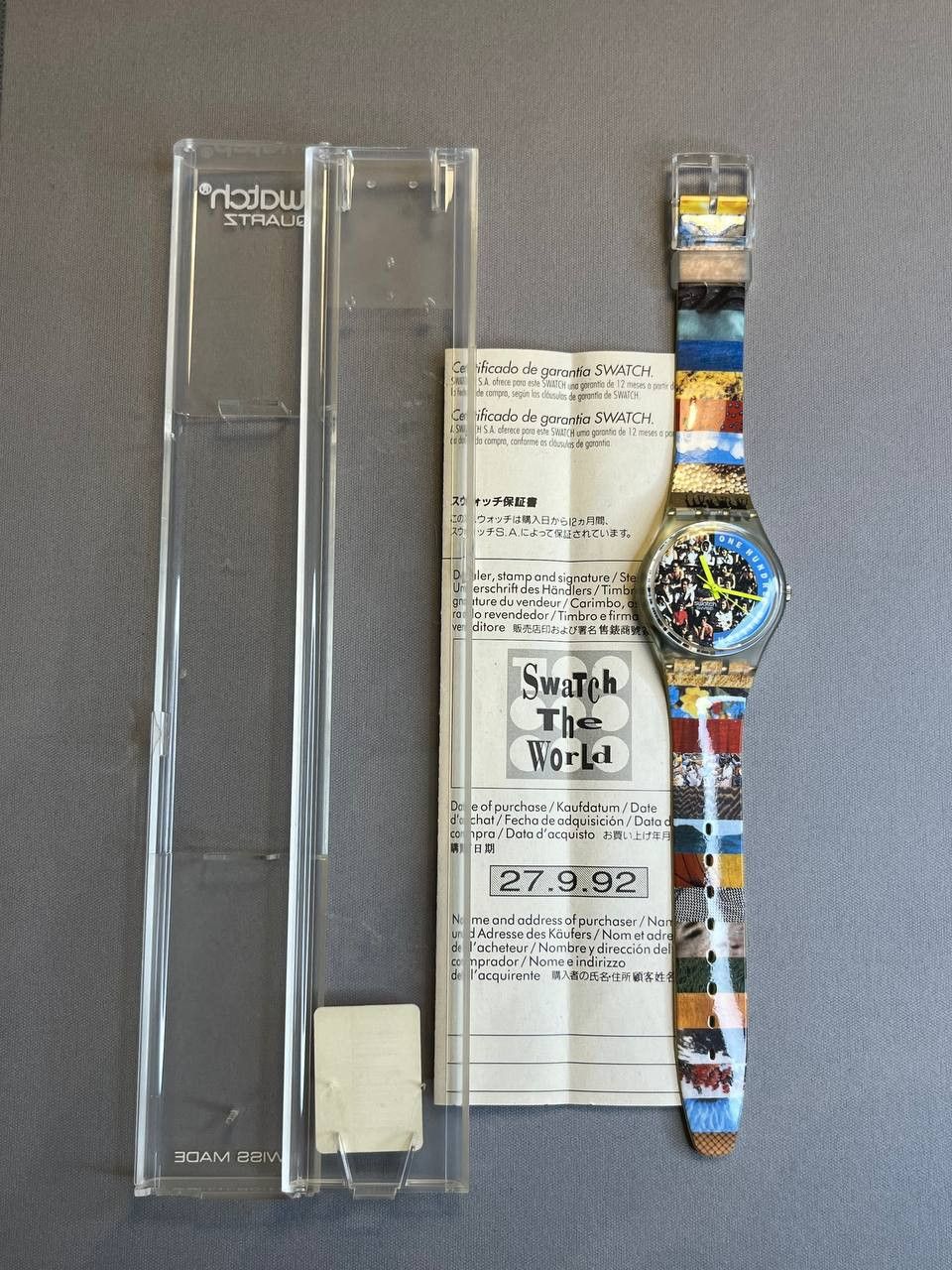 Swatch Swatch GZ126 The People (1992) Size ONE SIZE - 5 Thumbnail