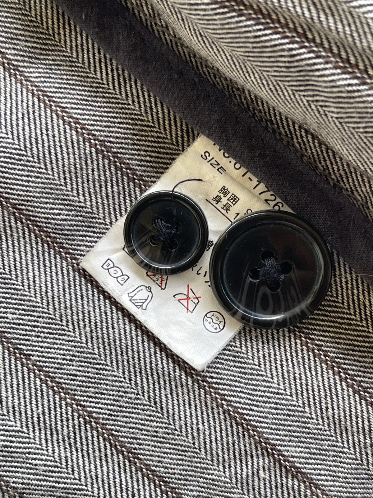 Japanese Brand × Vintage Japanese Splendid Satisfaction Unfinished Distressed Design Size US M / EU 48-50 / 2 - 14 Thumbnail
