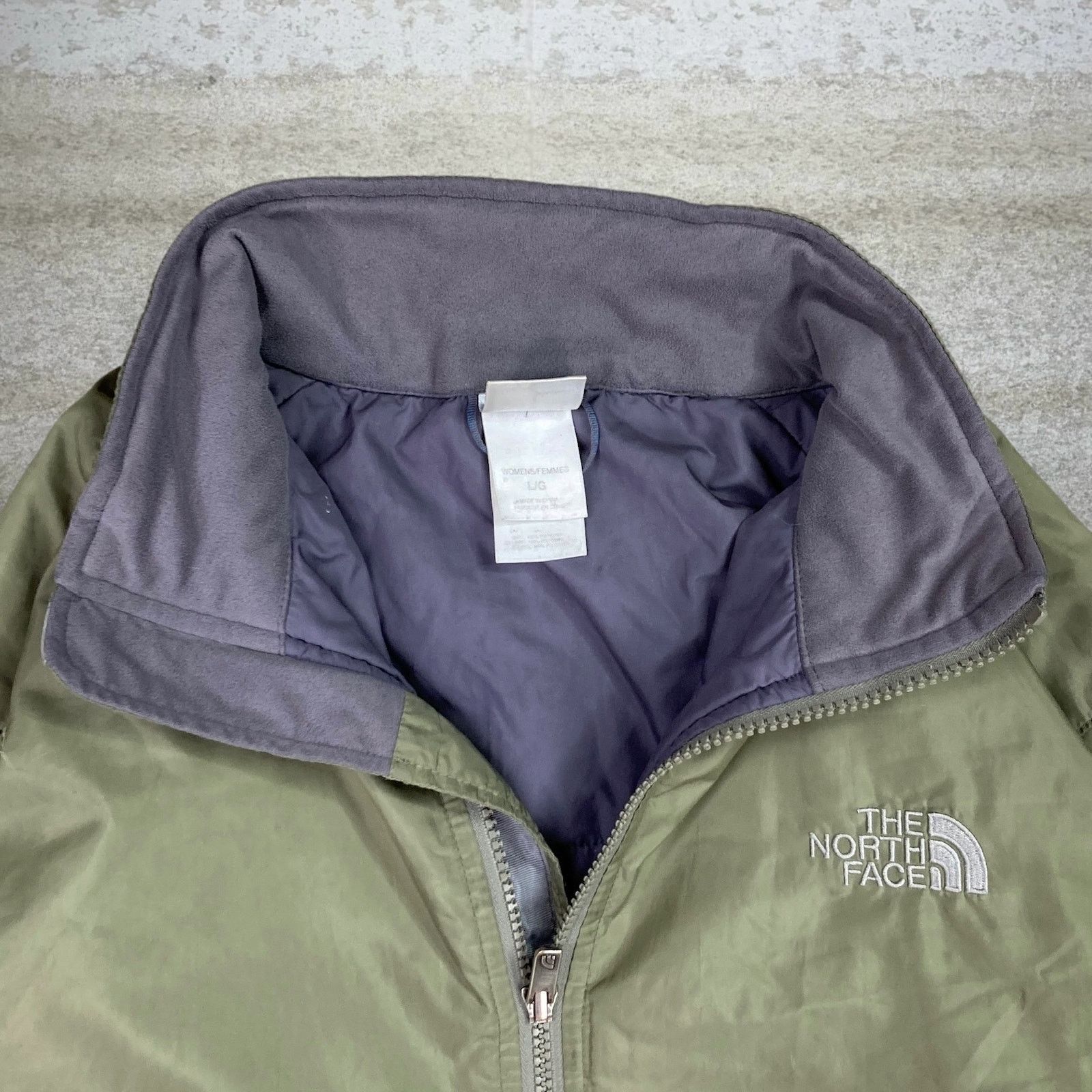 The North Face Vintage Y2K The North Face Puffer Jacket Mens L Green Grey Size L / US 10 / IT 46 - 3 Thumbnail