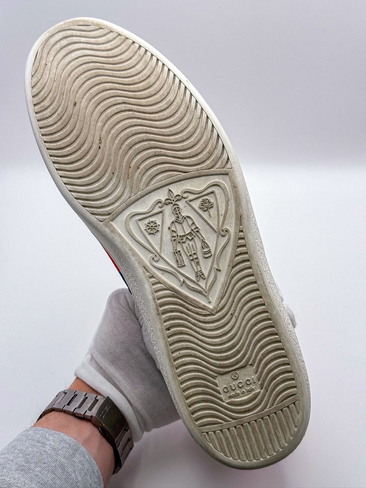 Gucci Gucci Ace Loved Limited Edition Sneakers Size US 12 / EU 45 - 17 Thumbnail