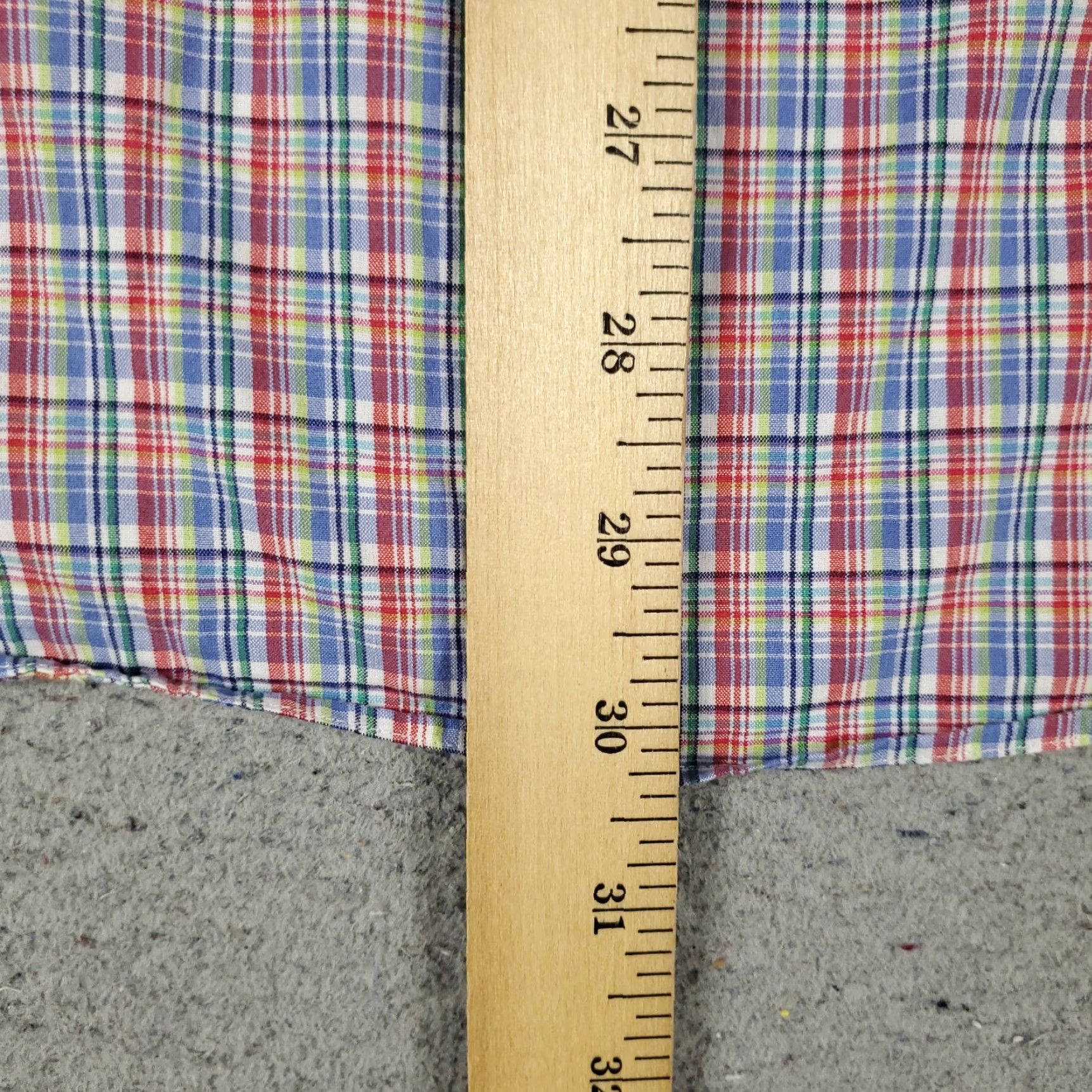 Ralph Lauren VINTAGE Ralph Lauren Shirt Men Size Medium Long Sleeve Button-Up Plaid Cotton Blue Red Fall Winter Size US M / EU 48-50 / 2 - 5 Thumbnail