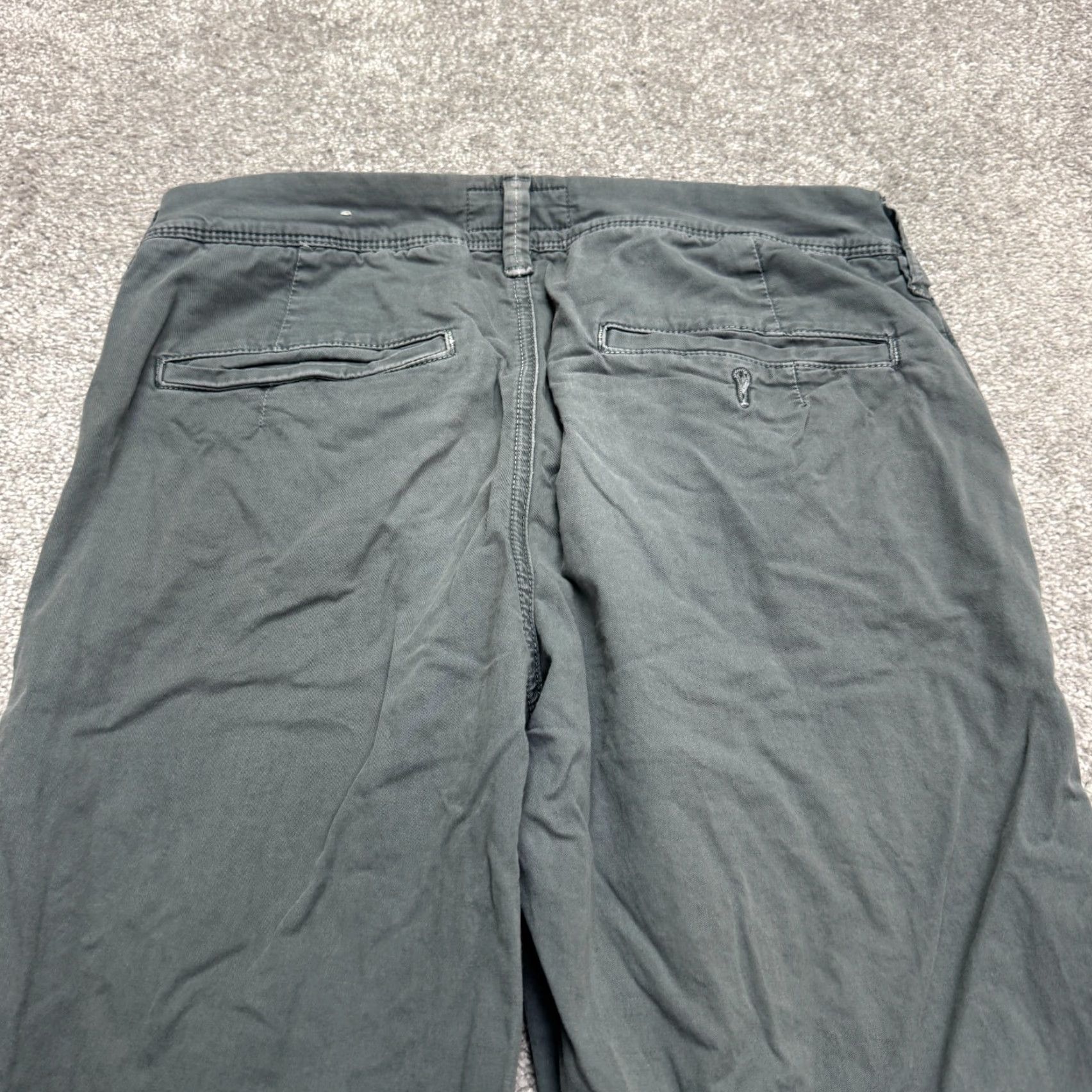 American Eagle Outfitters VINTAGE American Eagle Outfitters Slim Fit Pants Men 30x29 Gray Casual Chino Size US 30 / EU 46 - 4 Thumbnail