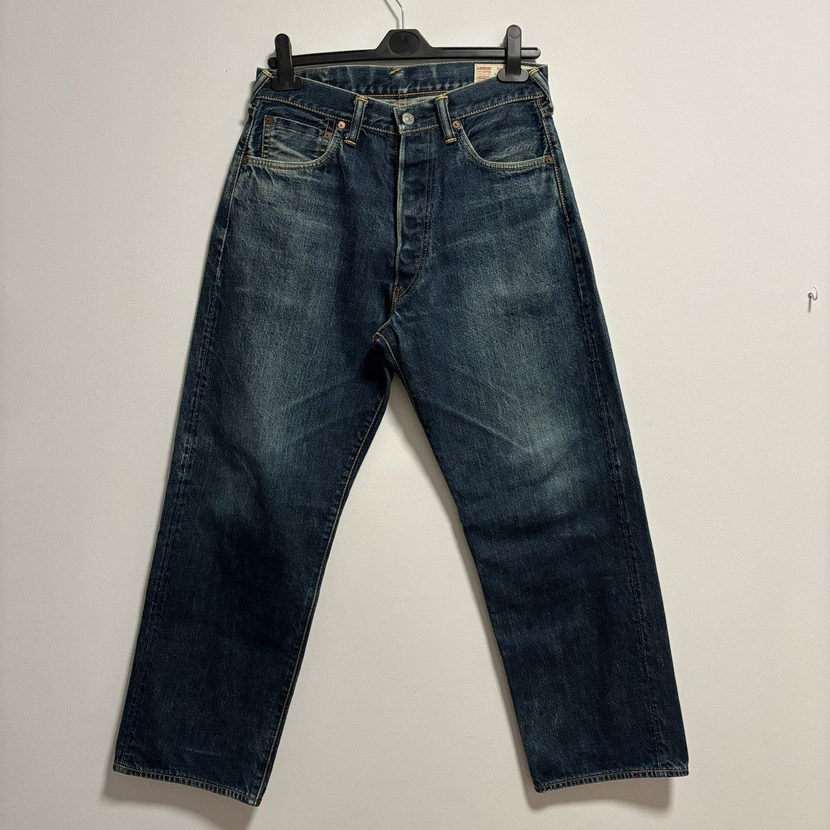 Evisu Vintage Evisu black seagull jeans Size US 31 - 6 Thumbnail